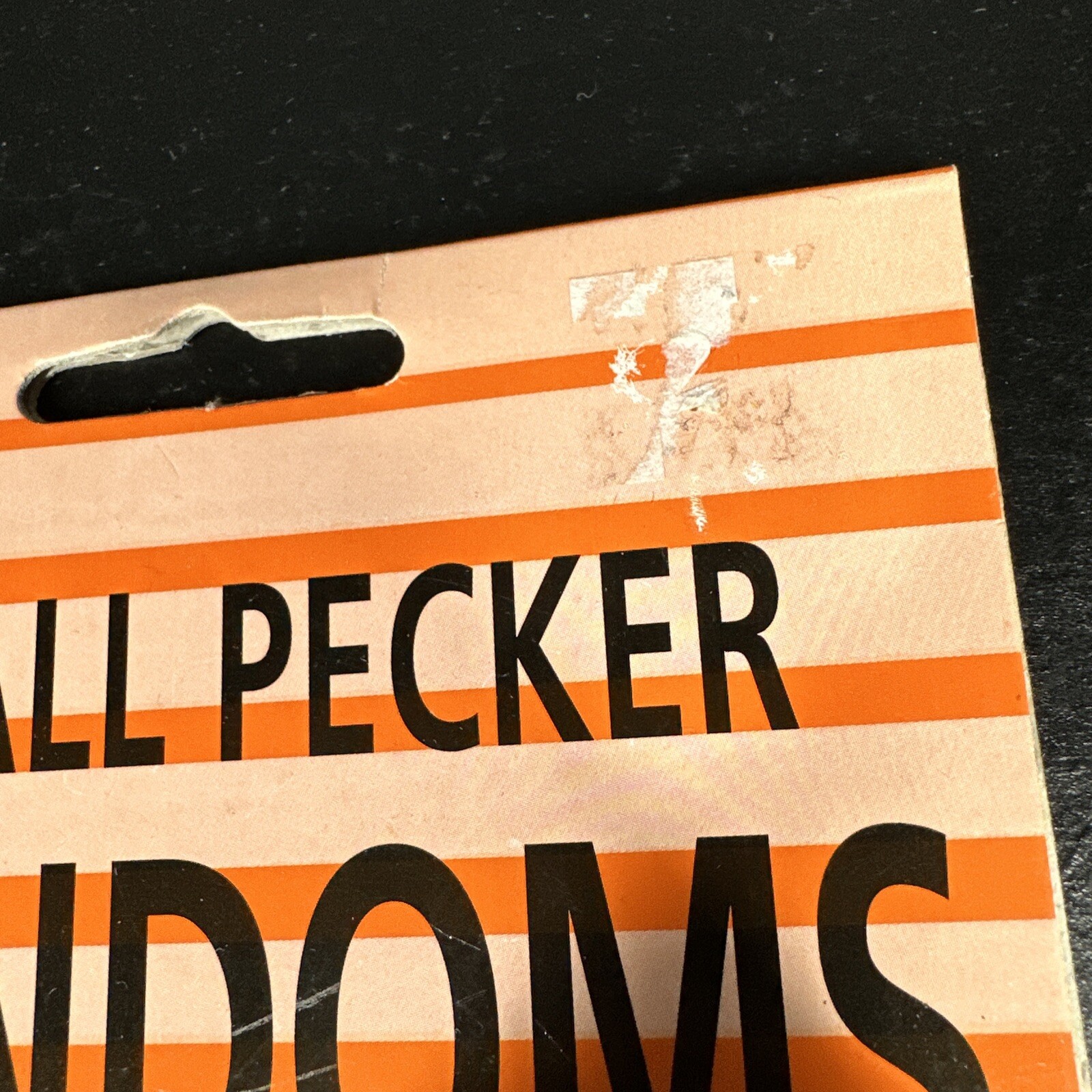 Vintage Small Pecker Condoms Forum Novelties, Inc Gag Gift 1991