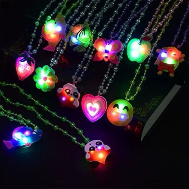 25 PCS LED Flashing Bracelets Bulk Light Up Glow Party Favors Assorted