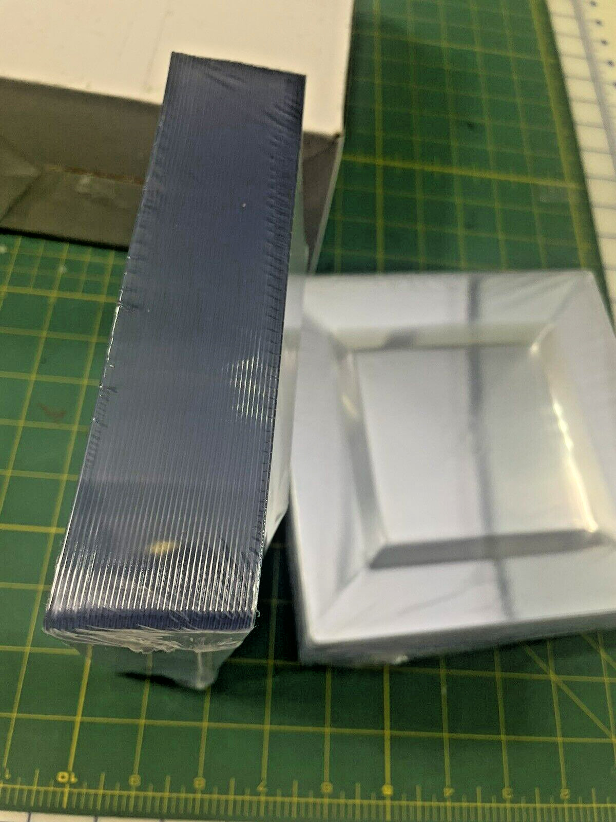 Plastic Square Plates, 6.5 inches, 70 count