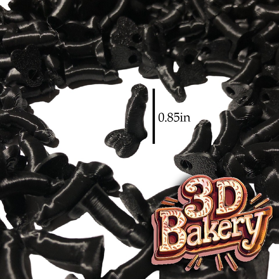 Original Joke 3D Penis Micro Dick Mini Tiny Set of 100 Prank/Gag Gift Wedding