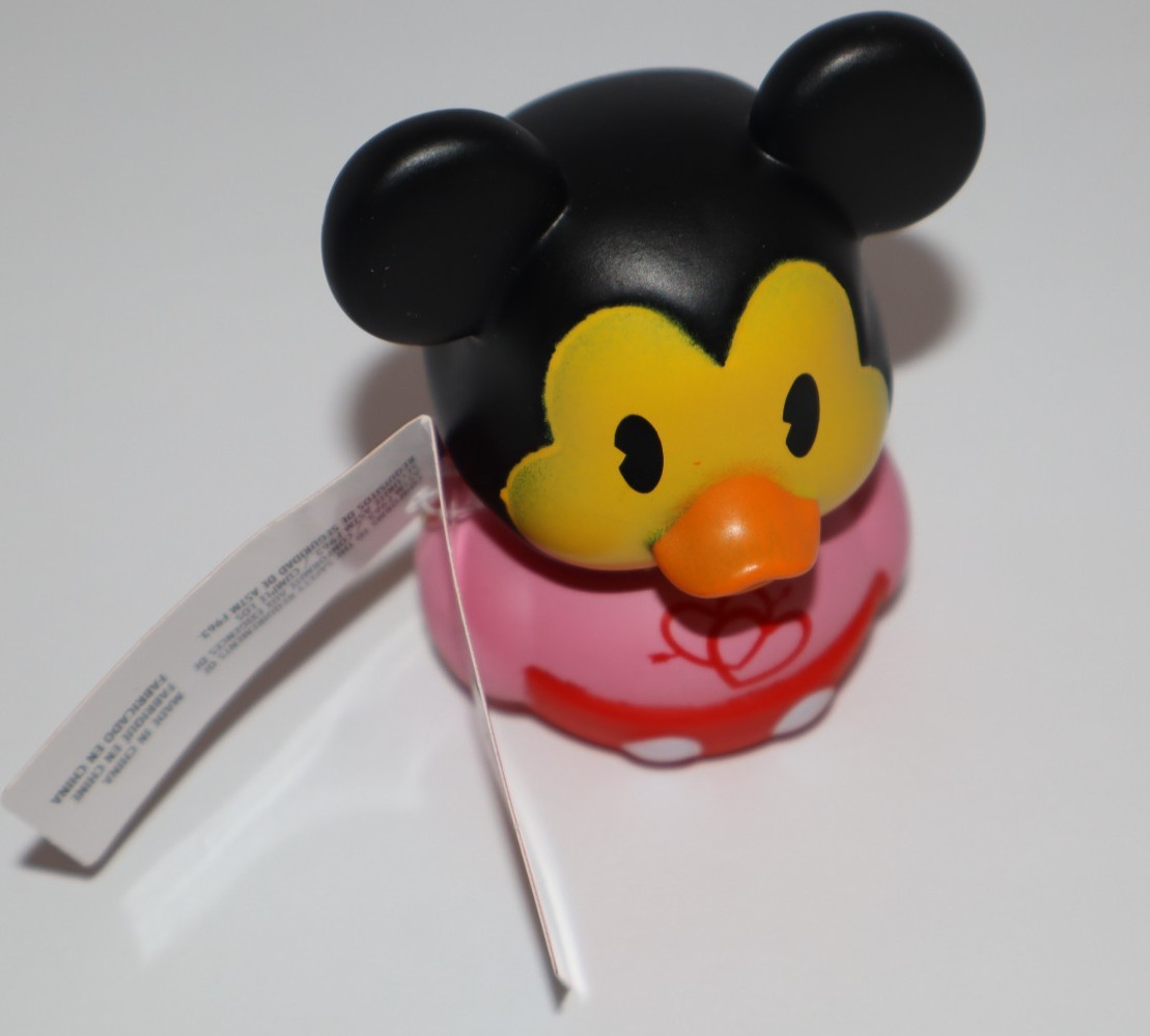 Disney Mickey Minnie Mouse Stitch Valentine’s Day Rubber Ducks Cruise Set 3 NEW
