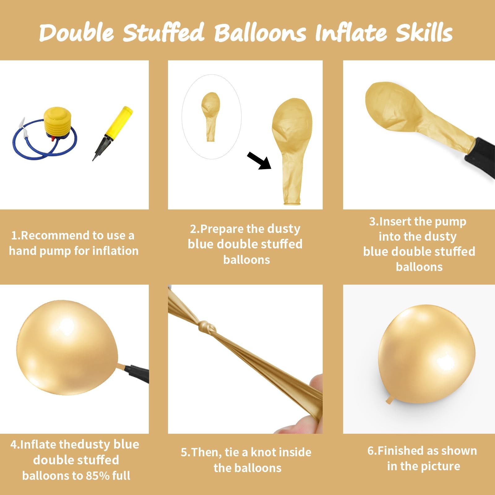 Gold Balloon Arch Kit Different Sizes Chrome Metallic Gold Balloons for Baby …