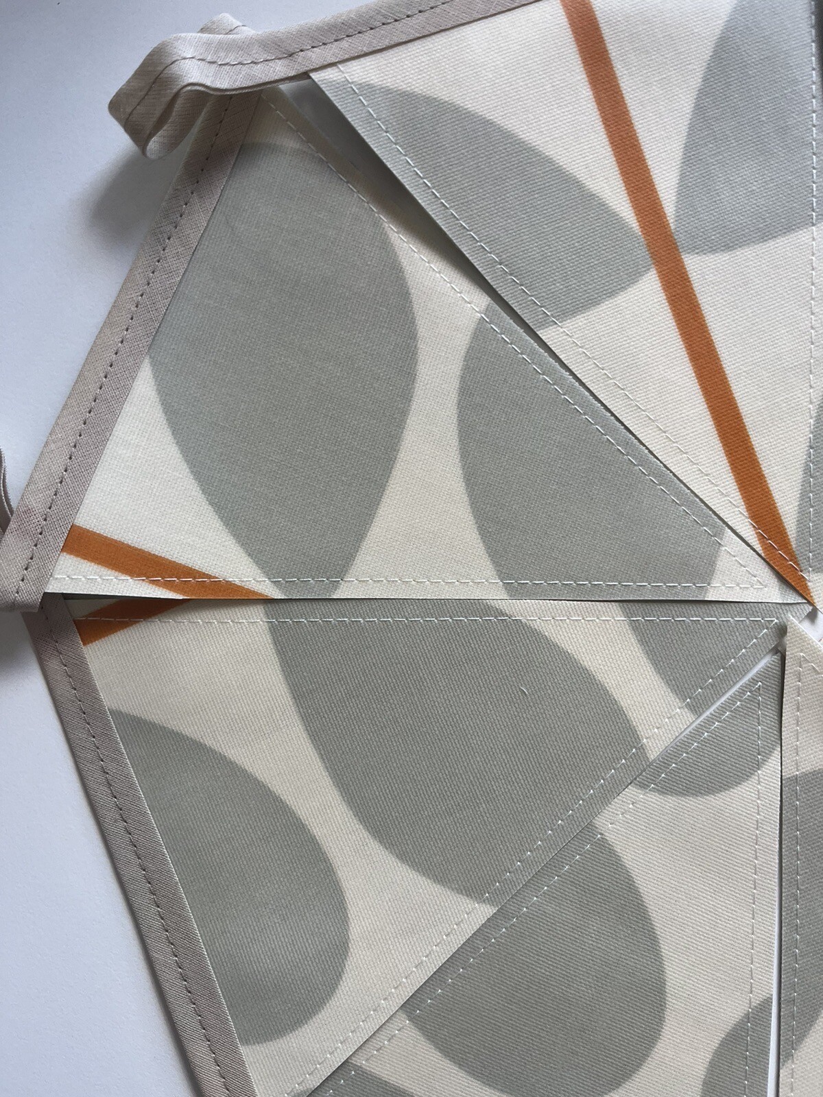 Handmade Oilcloth Bunting – Garden/Home Contemporary – 2 Meters Double Sided