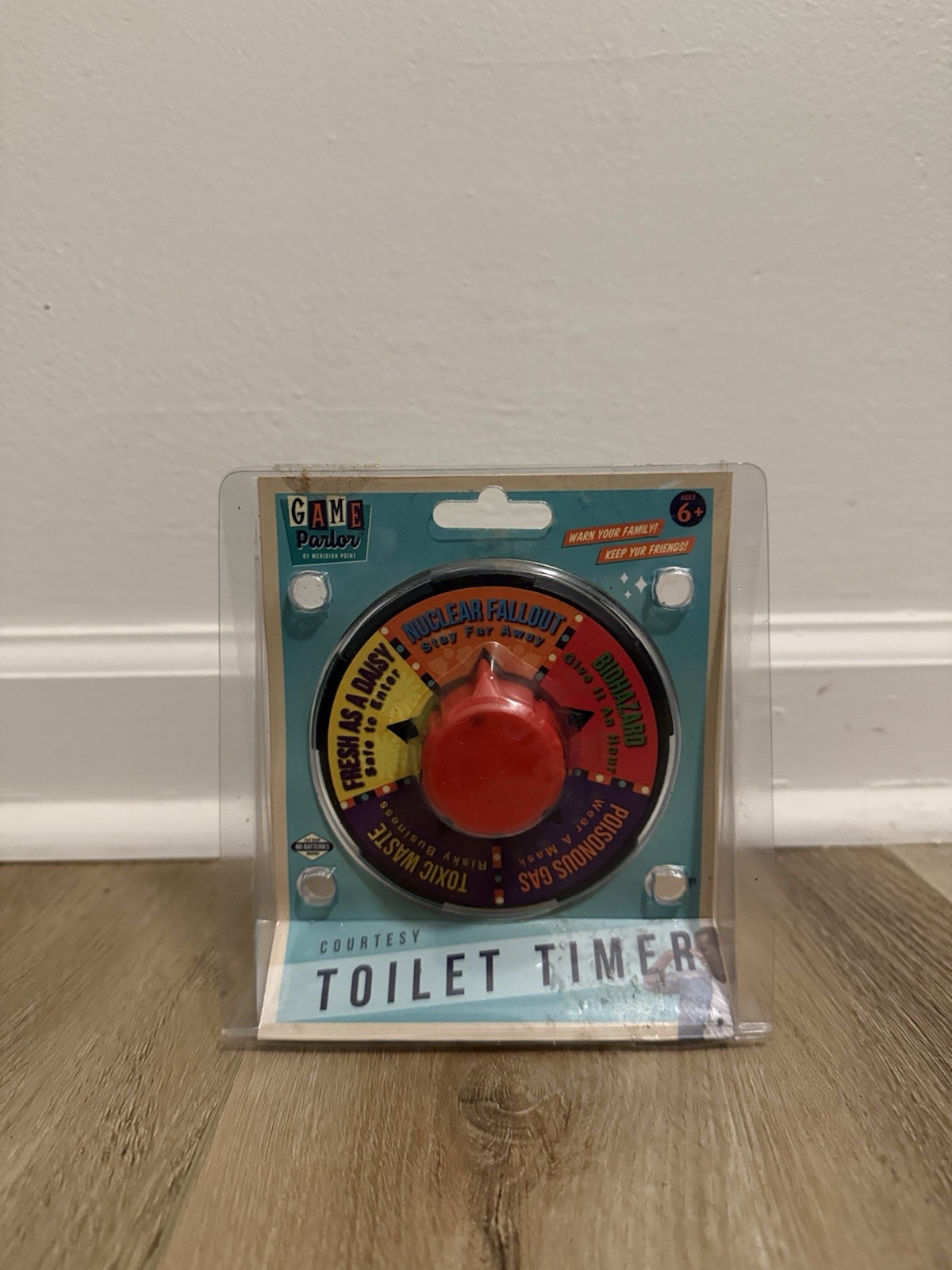 Game Parlor Gag Gift Toilet Trouble Timer Let Others Know When It’s Safe To Go!