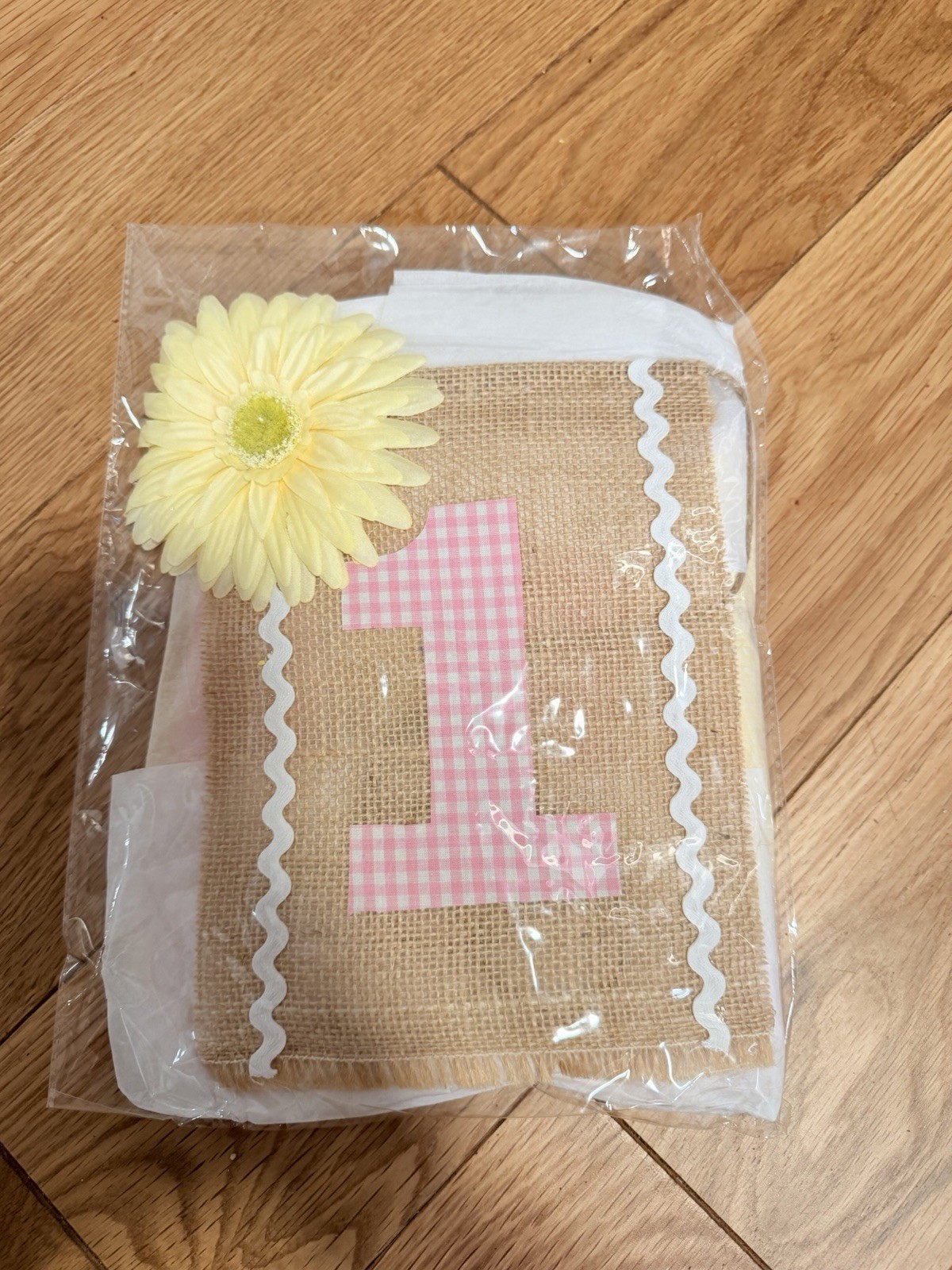 1st Birthday High Chair Banner New Never Opened Party Decorations