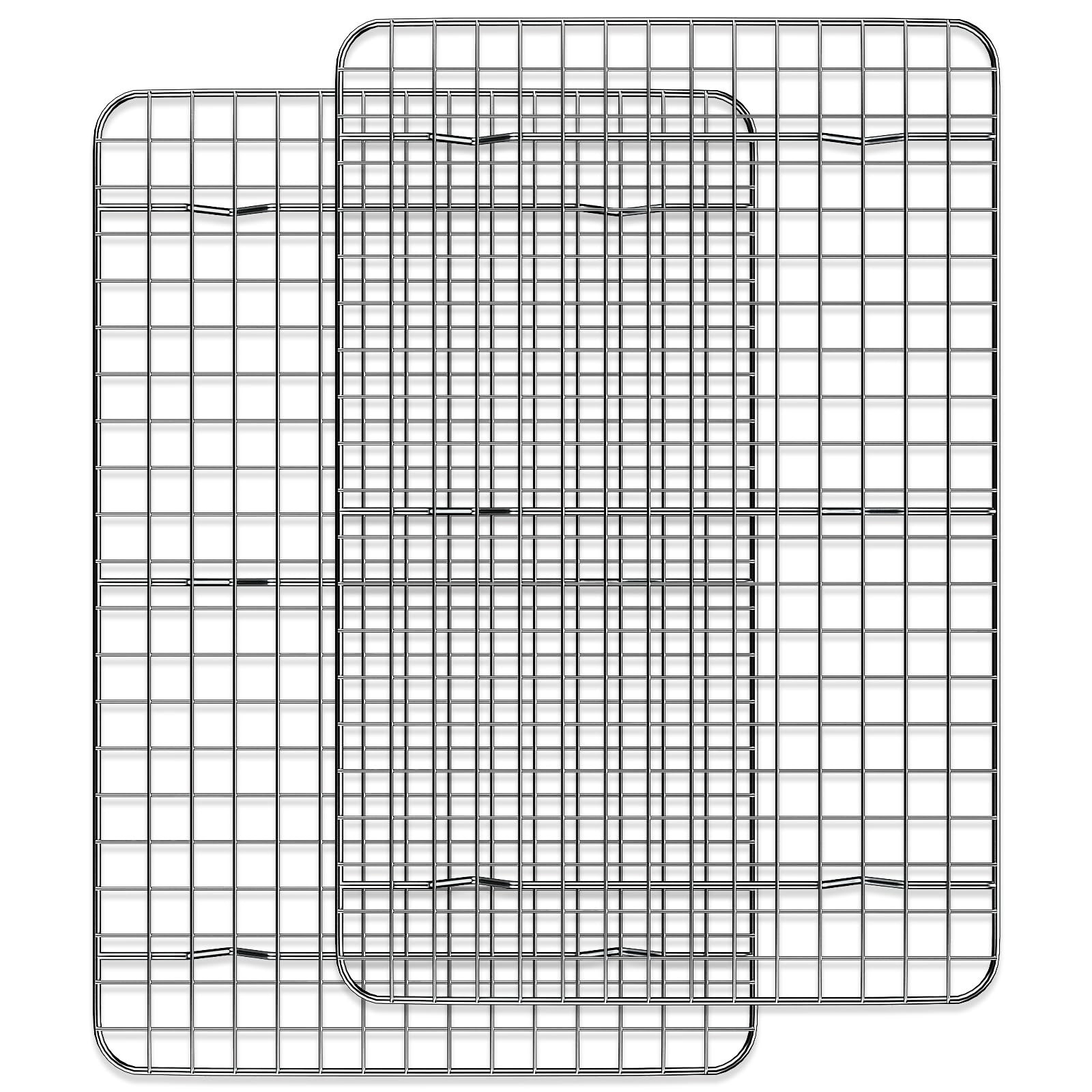 Cooling Rack for Baking 2-Pack, 15 x 10 Inches Baking Rack, Stainless Steel Wire