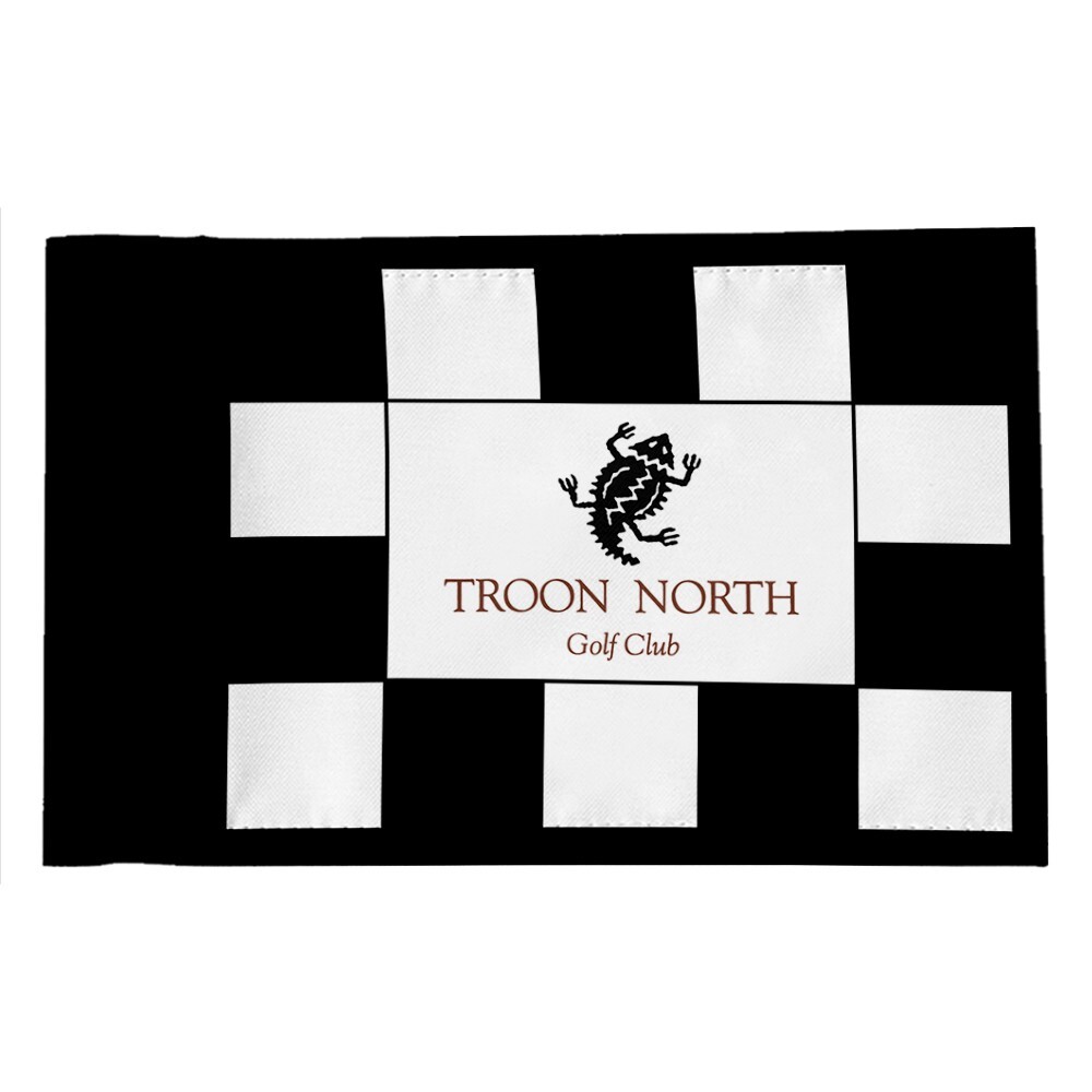 TROON NORTH GOLF CLUB TROON Golf Pin Flag PGA Tour Regulation Tube Flag 8x6Inch