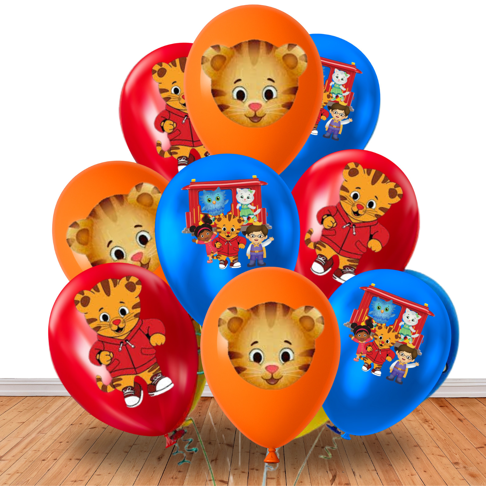 Dan Tigger Party Supplies happy birthday centerpiece decoration gift balloon
