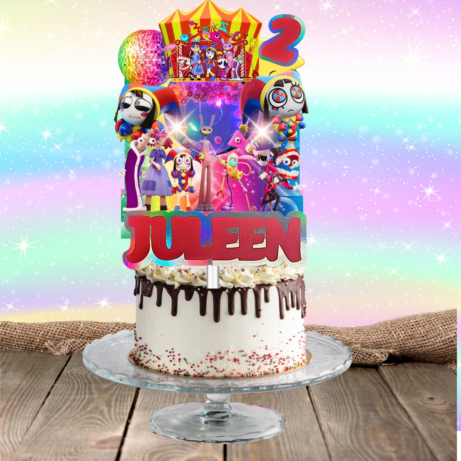 Amazing Circus Tablewave Party Supplies happy birthday centerpiece decoration