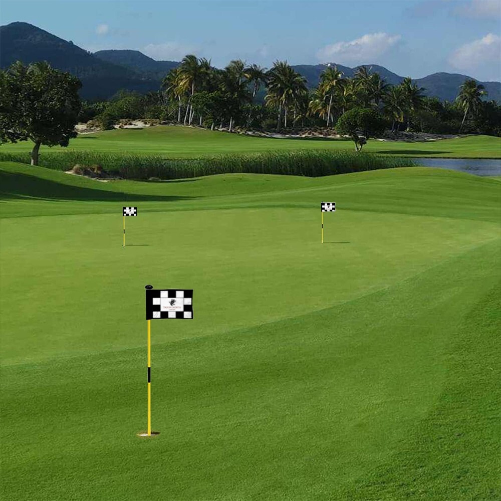 TROON NORTH GOLF CLUB TROON Golf Pin Flag PGA Tour Regulation Tube Flag 8x6Inch
