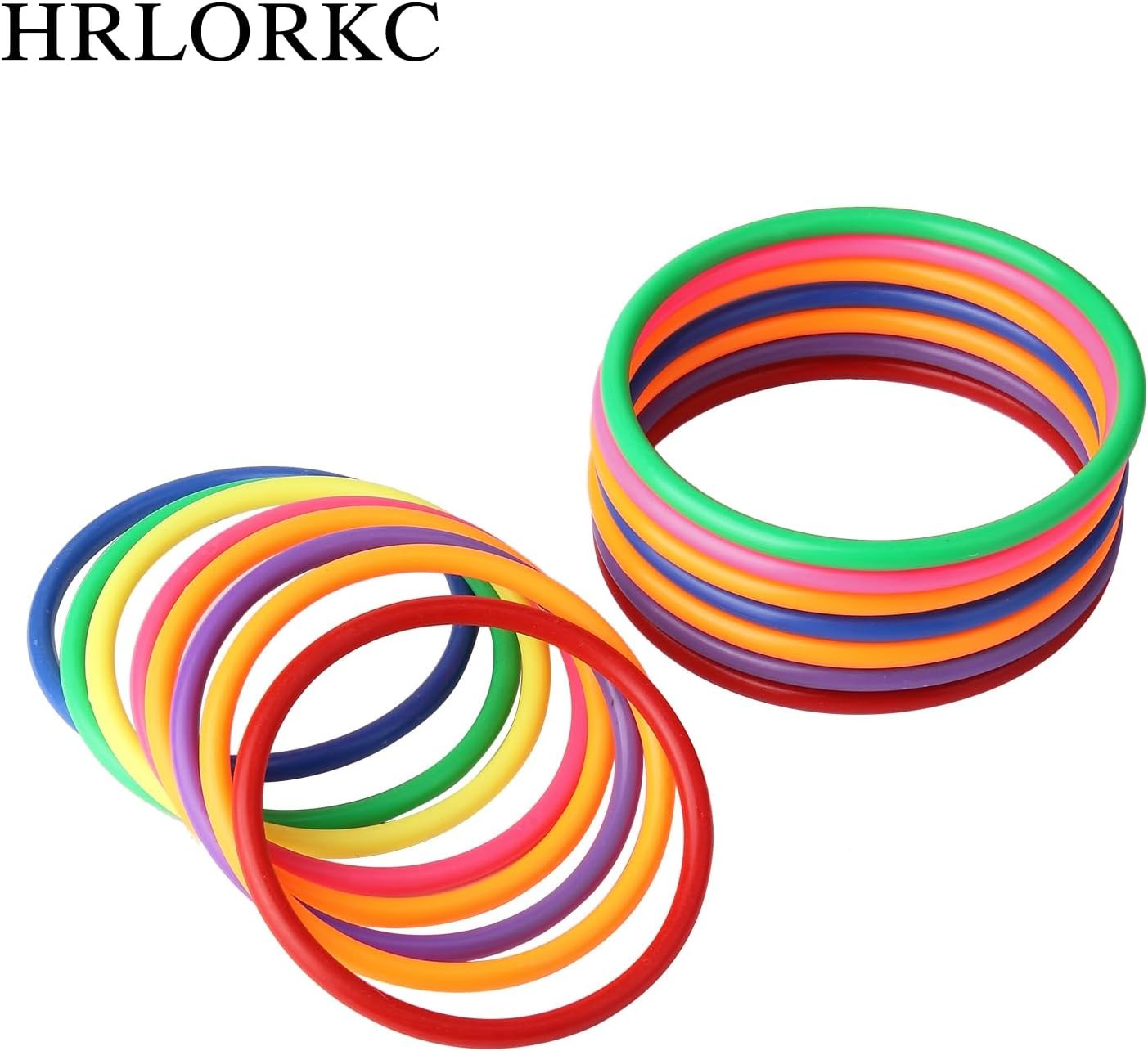 32pcs Plastic Ring Toss Game Set Rings for Kids Outdoor 32 pcs