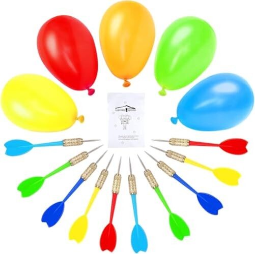 510PCS Dart Balloon Game Set – Carnival Games for Kids & Adults – Outdoor Party
