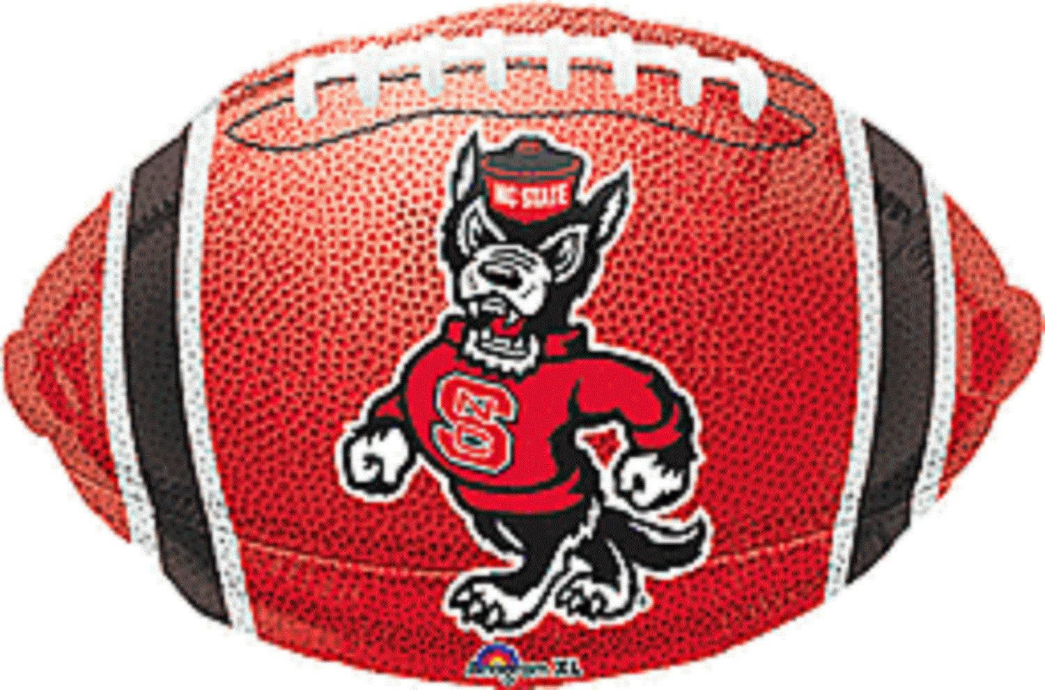 North Carolina State Wolfpack NCAA Sports Party Decoration Shaped Mylar Balloon