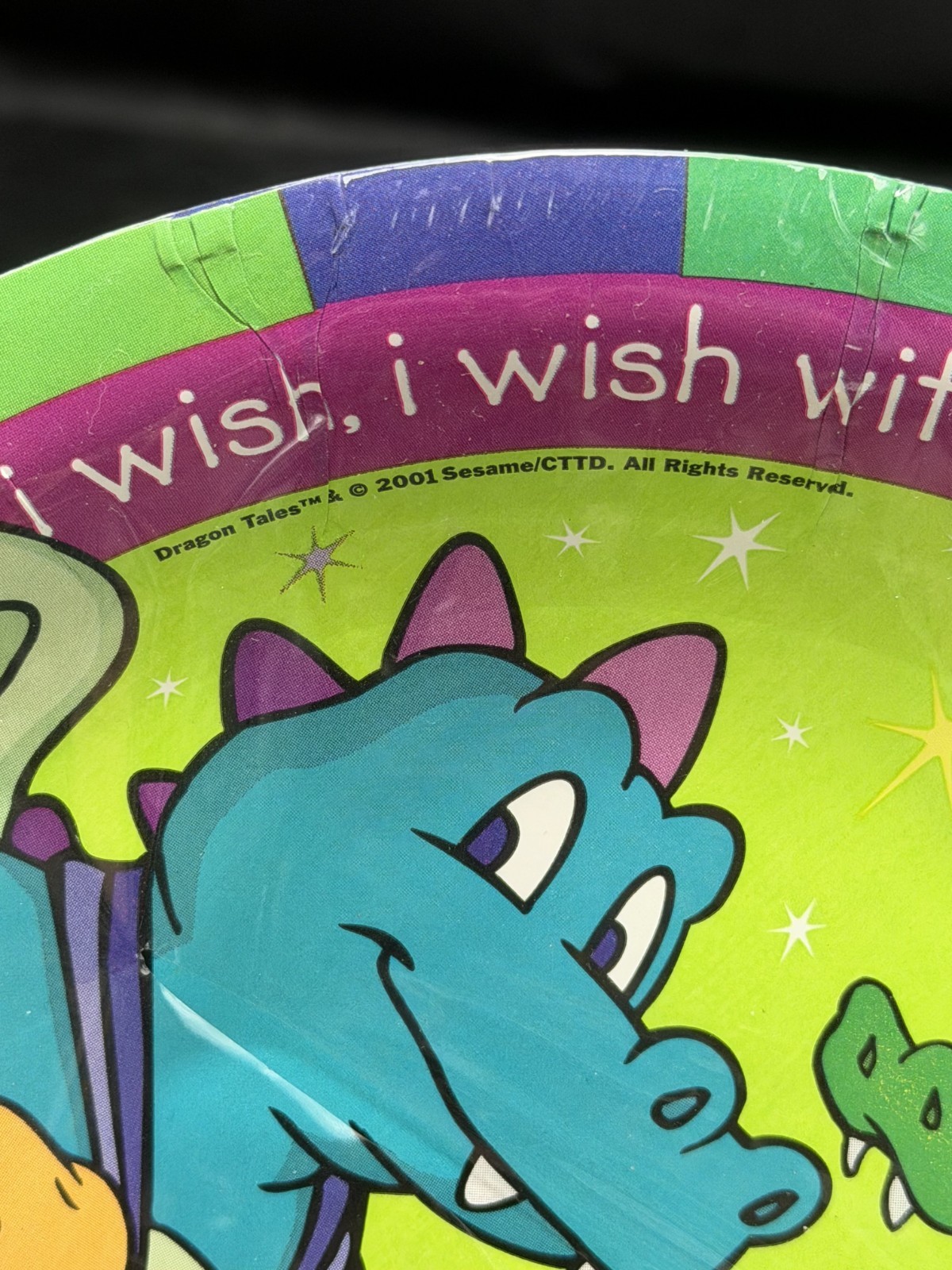 NEW Dragon Tales DesignWare Vintage 2001 AGC Birthday Party Supplies PBS Kids