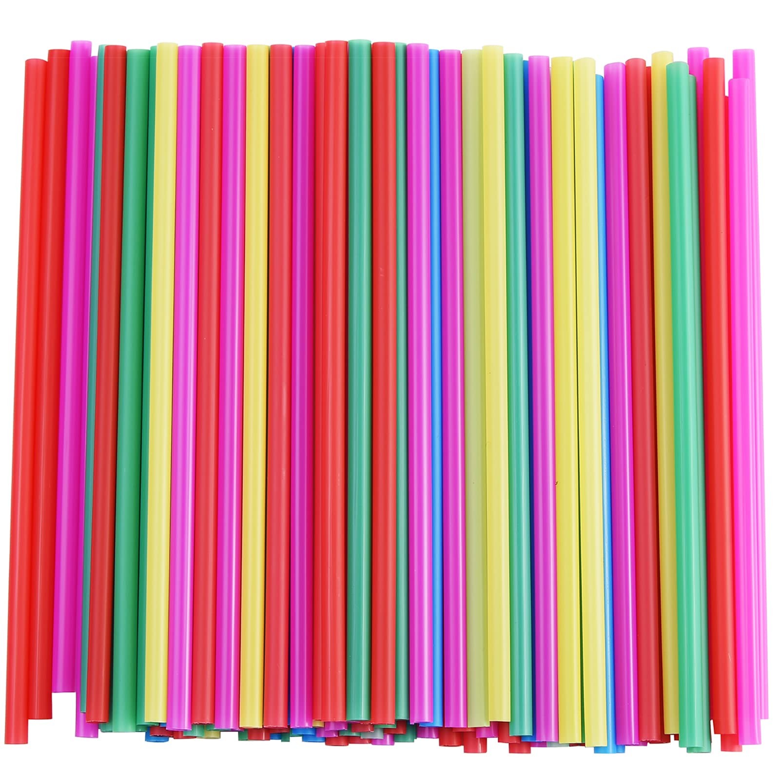 ALINK 8mm Wide Assorted Bright Colors 100 Count (Pack of 1), Multicolor