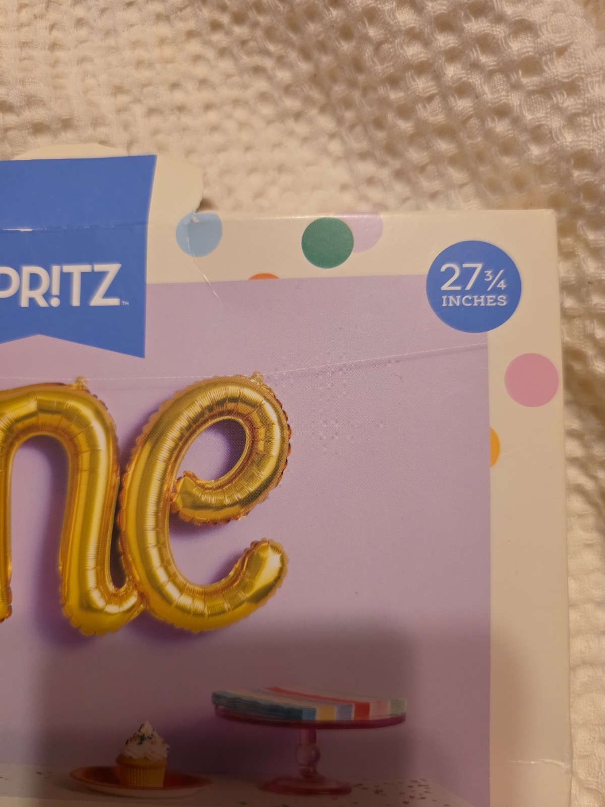 1st birthday party balloon ONE