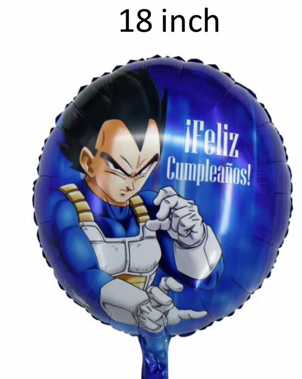 DRAGON BALL Z Balloons Birthday Party Decorations Balloons 9 Balloon Set Gift