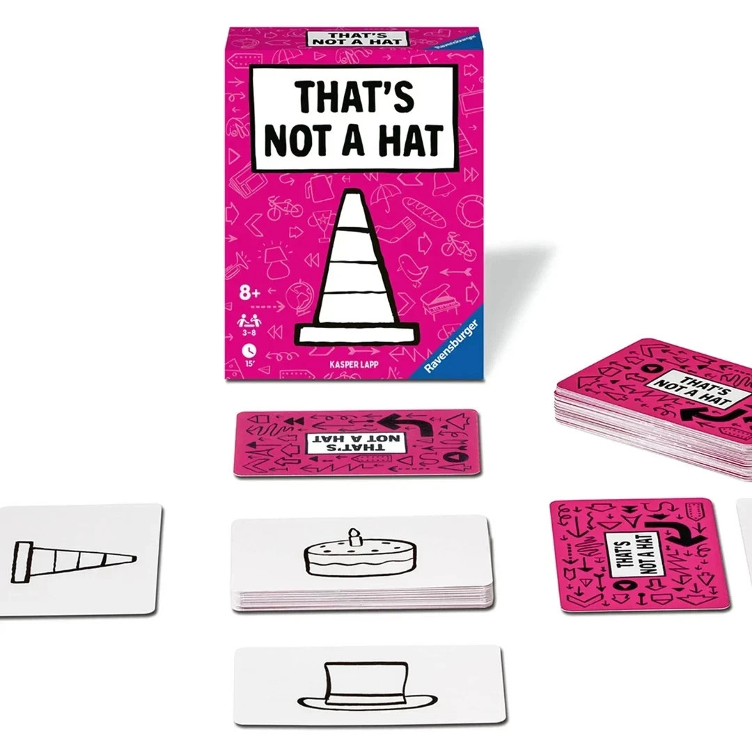 That’S Not a Hat – Fun Bluffing & Memory Party Game for All Ages Components US**