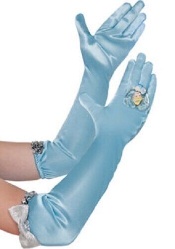 Disney Cinderella Long Gloves Child One Size One Pair New Costume dress up