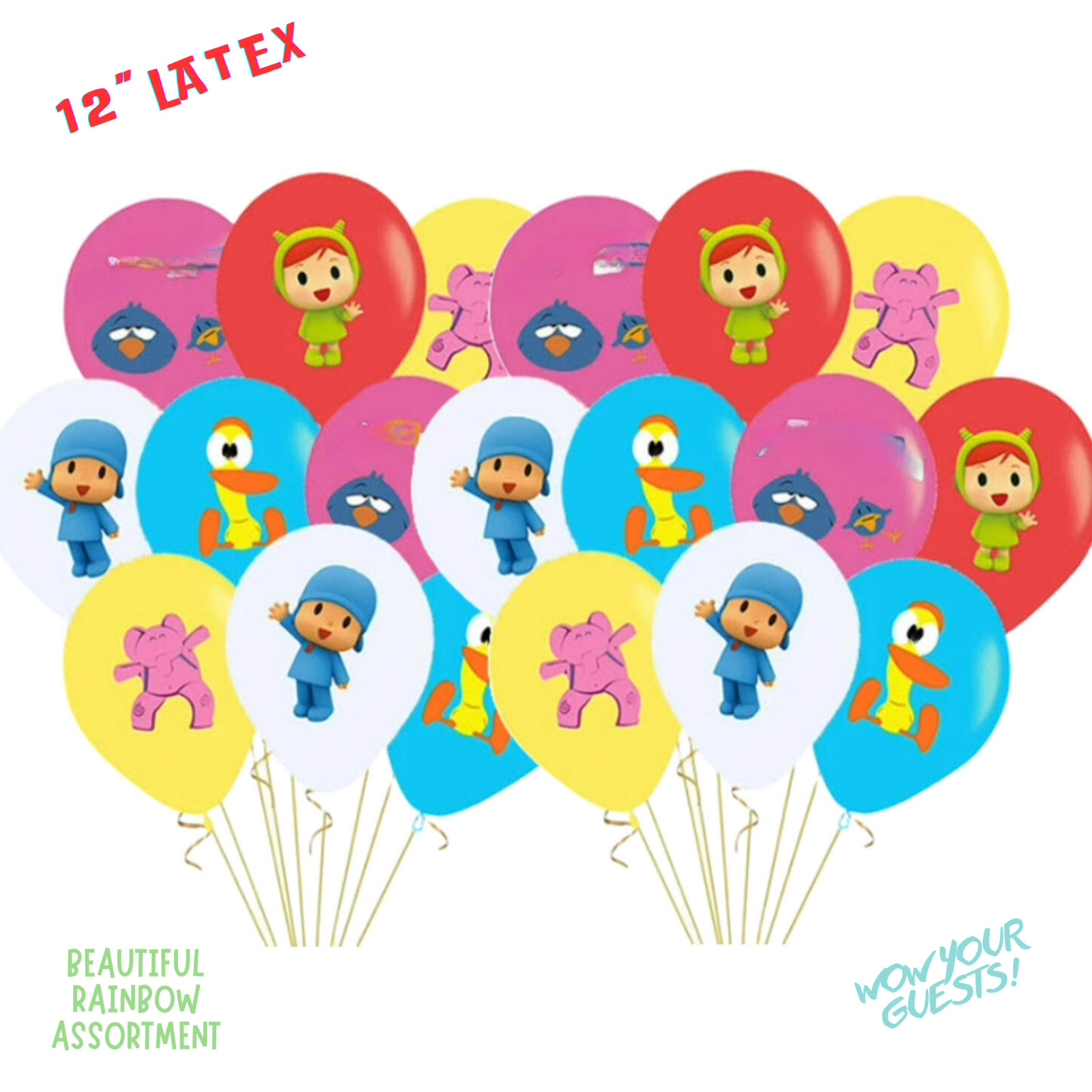 Pocoyo pato birthday party supplies favor centerpiece decoration event theme