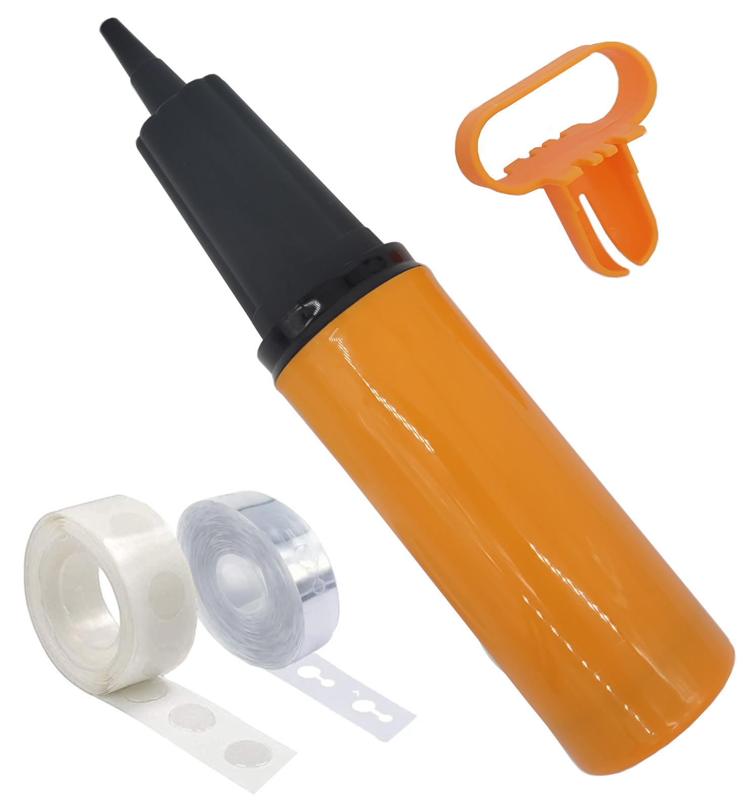 BULK LOT 96ct Balloon Pump Handheld Manual Inflator Air Pump KIT 2 Dual Action