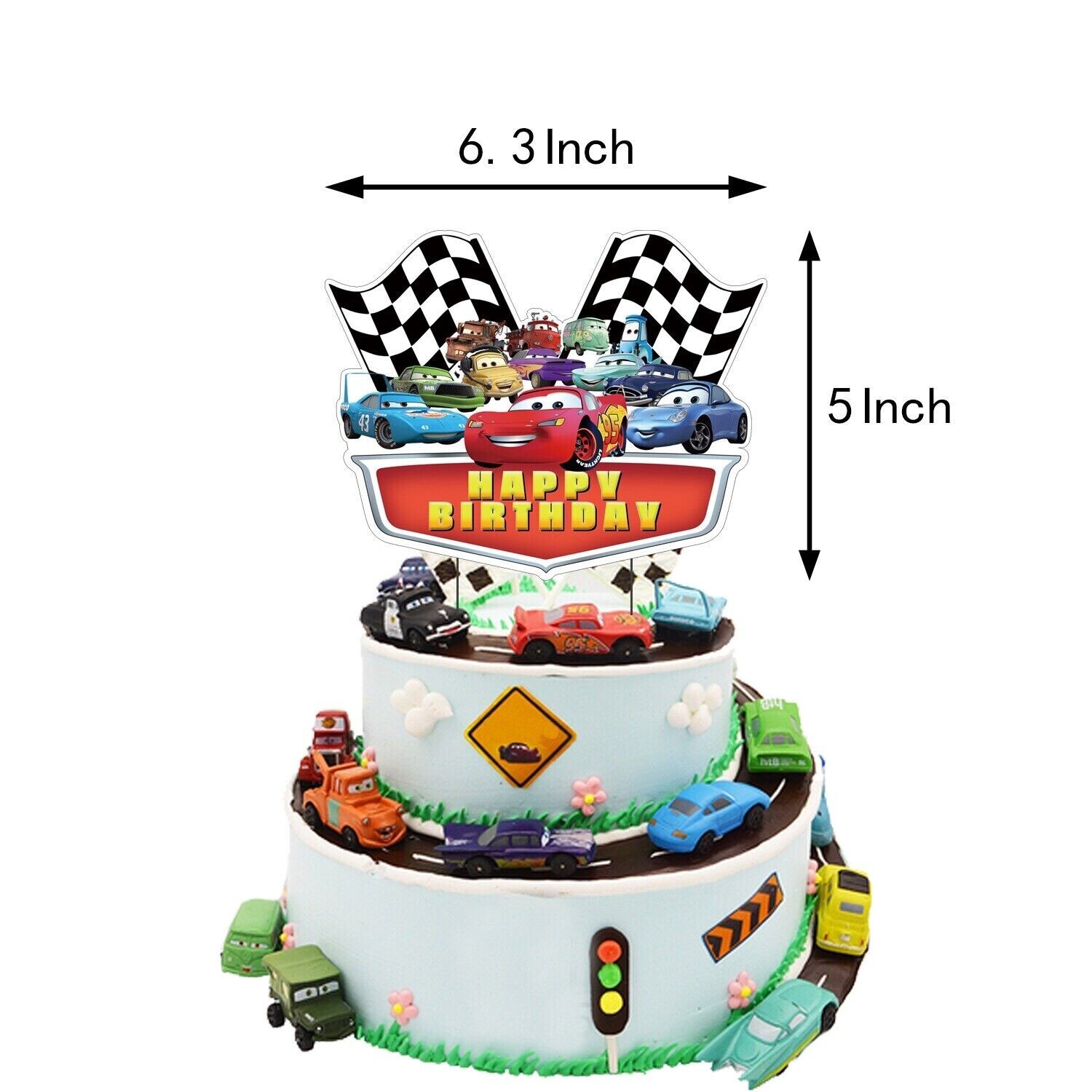 Disney Pixar Cars Theme Birthday Party Decorate Supplies Set US Stock