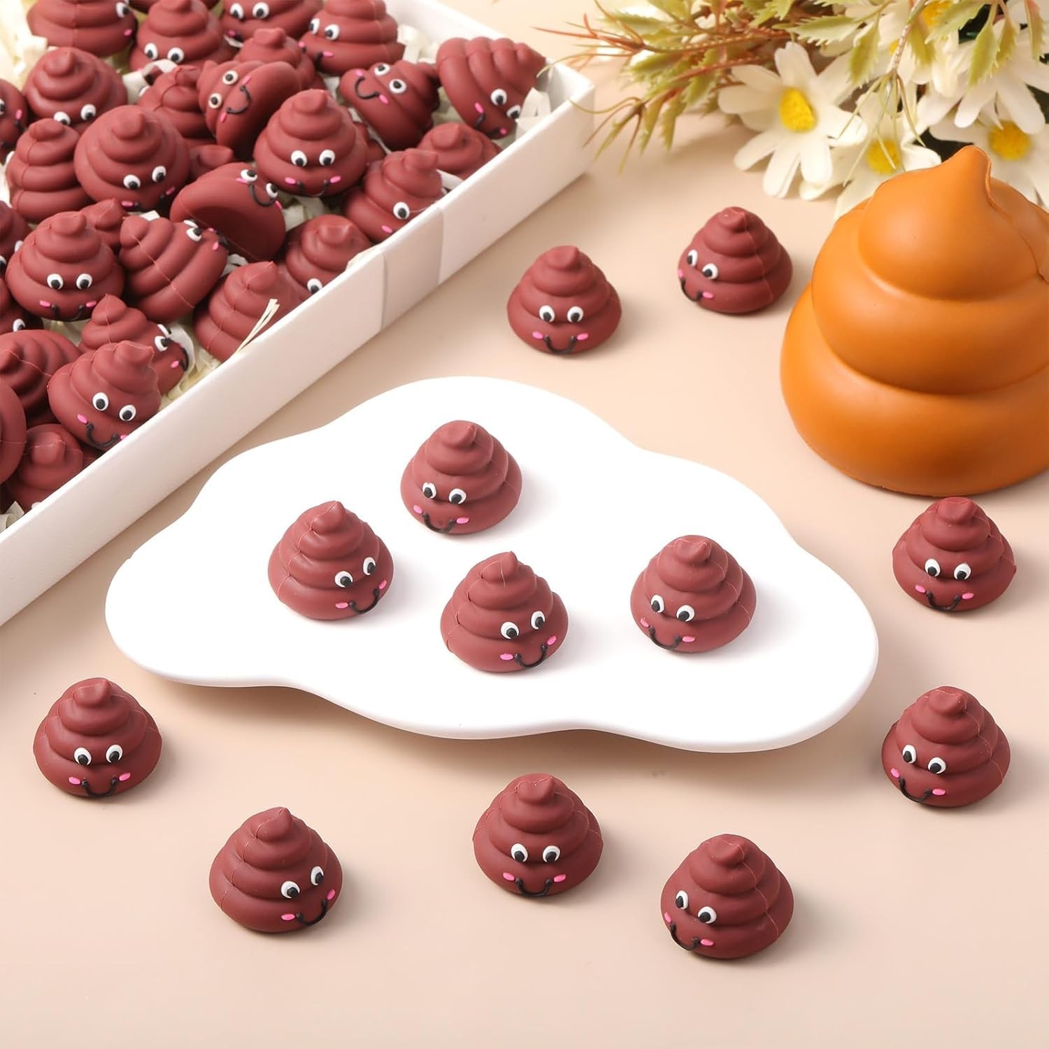 Miniature Poop Figurine Collection
