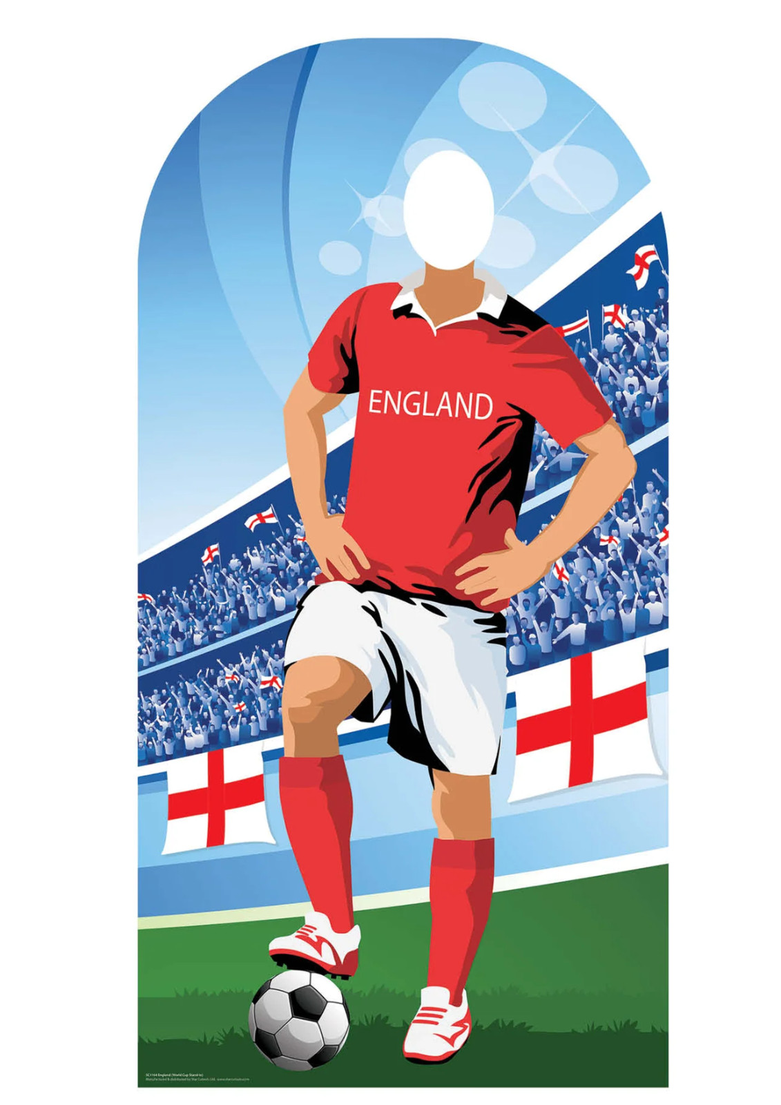 World Cup Football Player Life Size Birthday Party Cutout Decorations