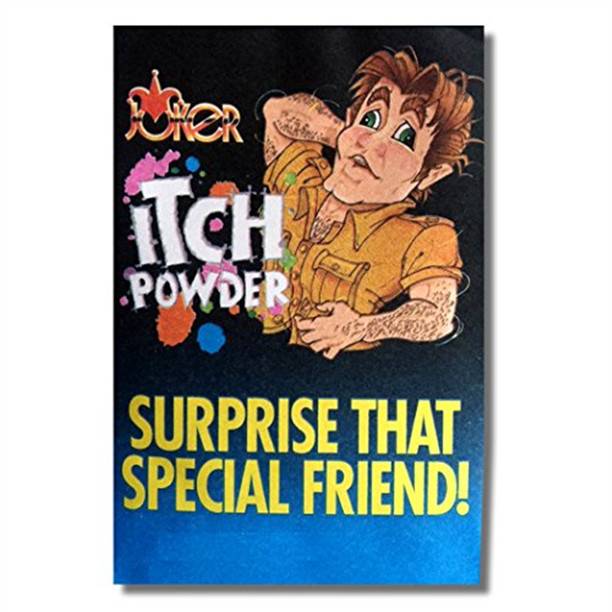 1 Classic Package of ITCHING ITCH POWDER – Prank Joke Trick Gag