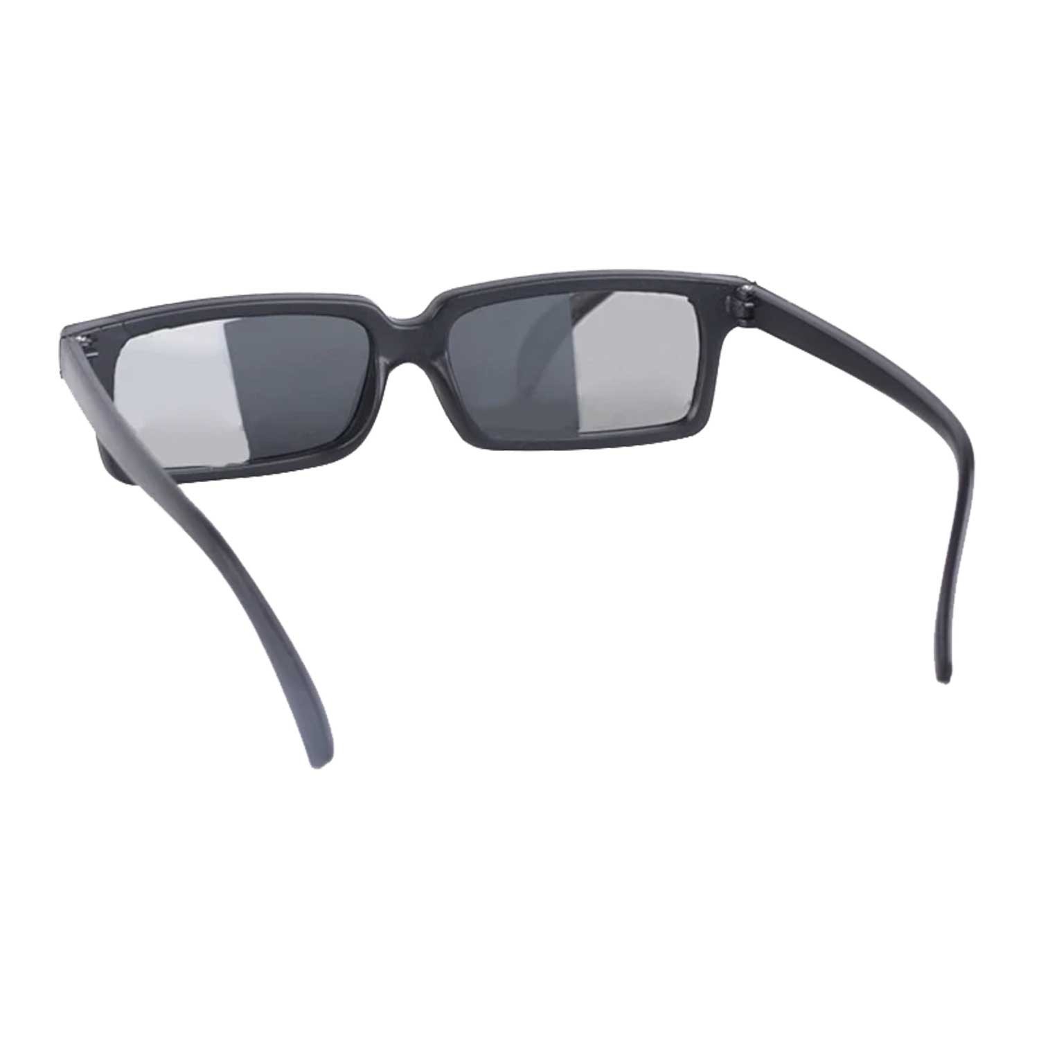 SPY GLASSES REAR VIEW SEE BEHIND Sunglasses UV400 Gag Detective Prop Party Favor