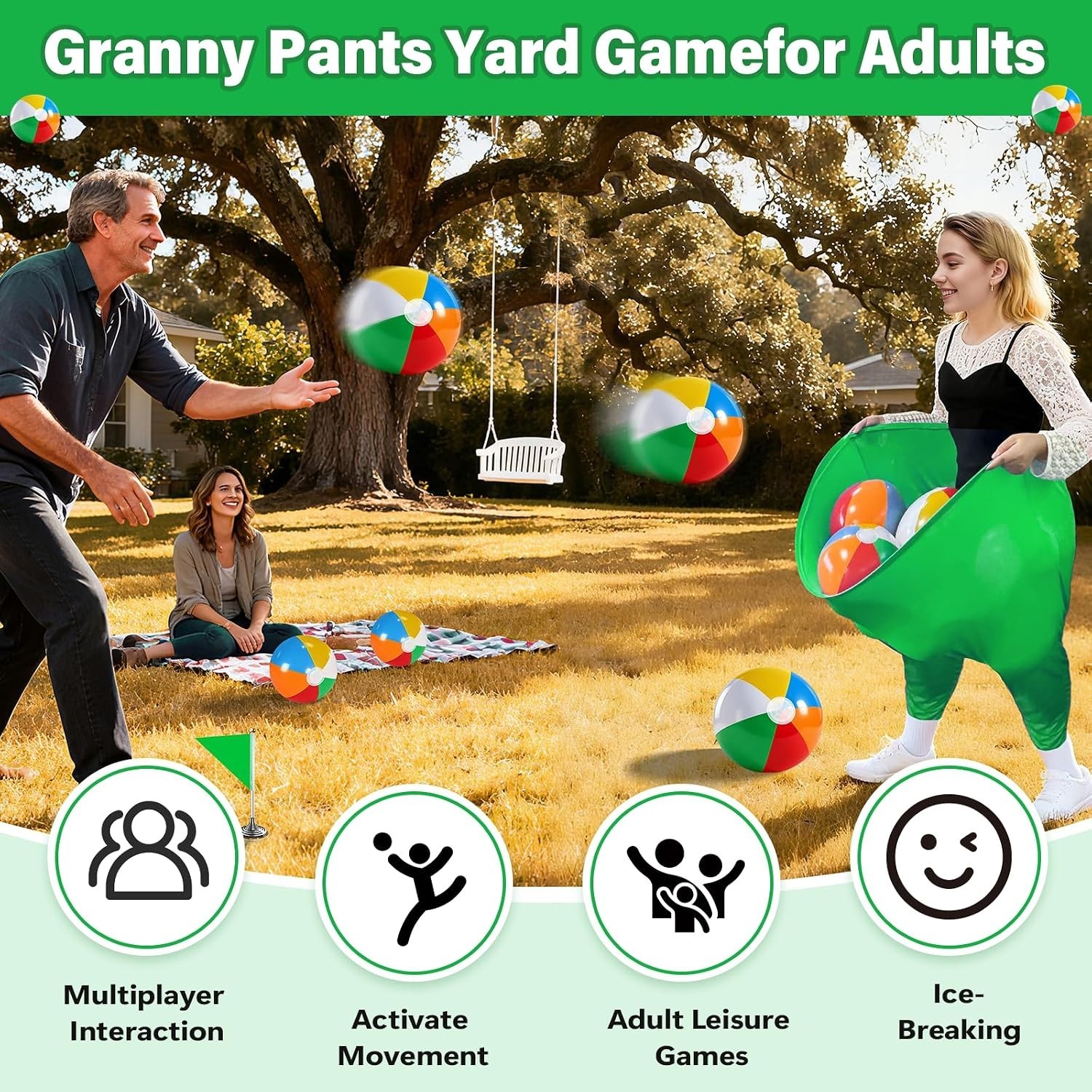 Ultimate Granny Pants Outdoor Game Set for Adults – Fun for All Gatherings