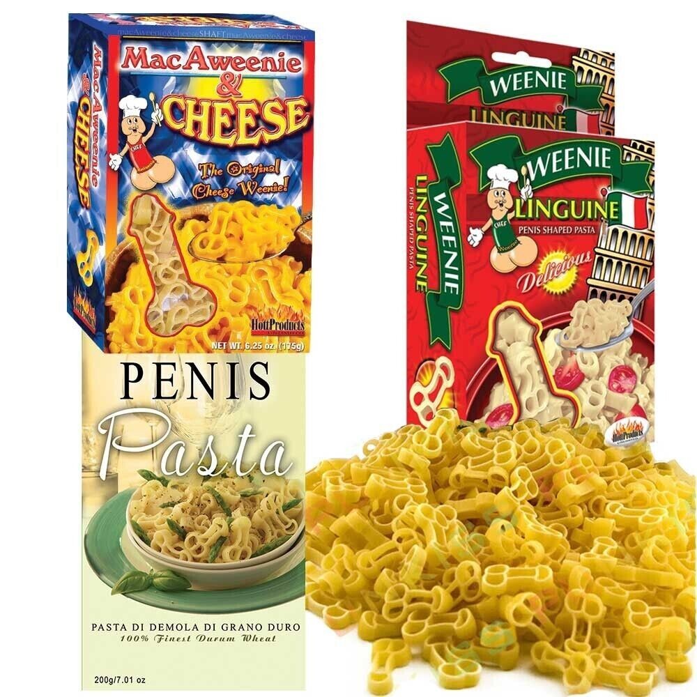 Penis Shaped Pasta Bachelorette Party Favor Fun Friends Party Game Gag Gift