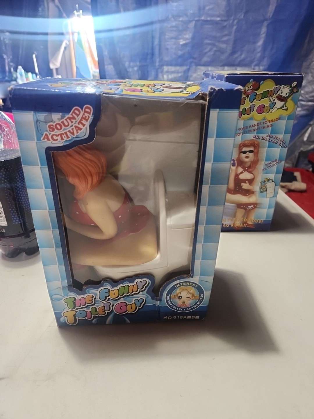 The Funny Toilet Guy Bathroom Accessory Gag Gift Novelty Item – NOS
