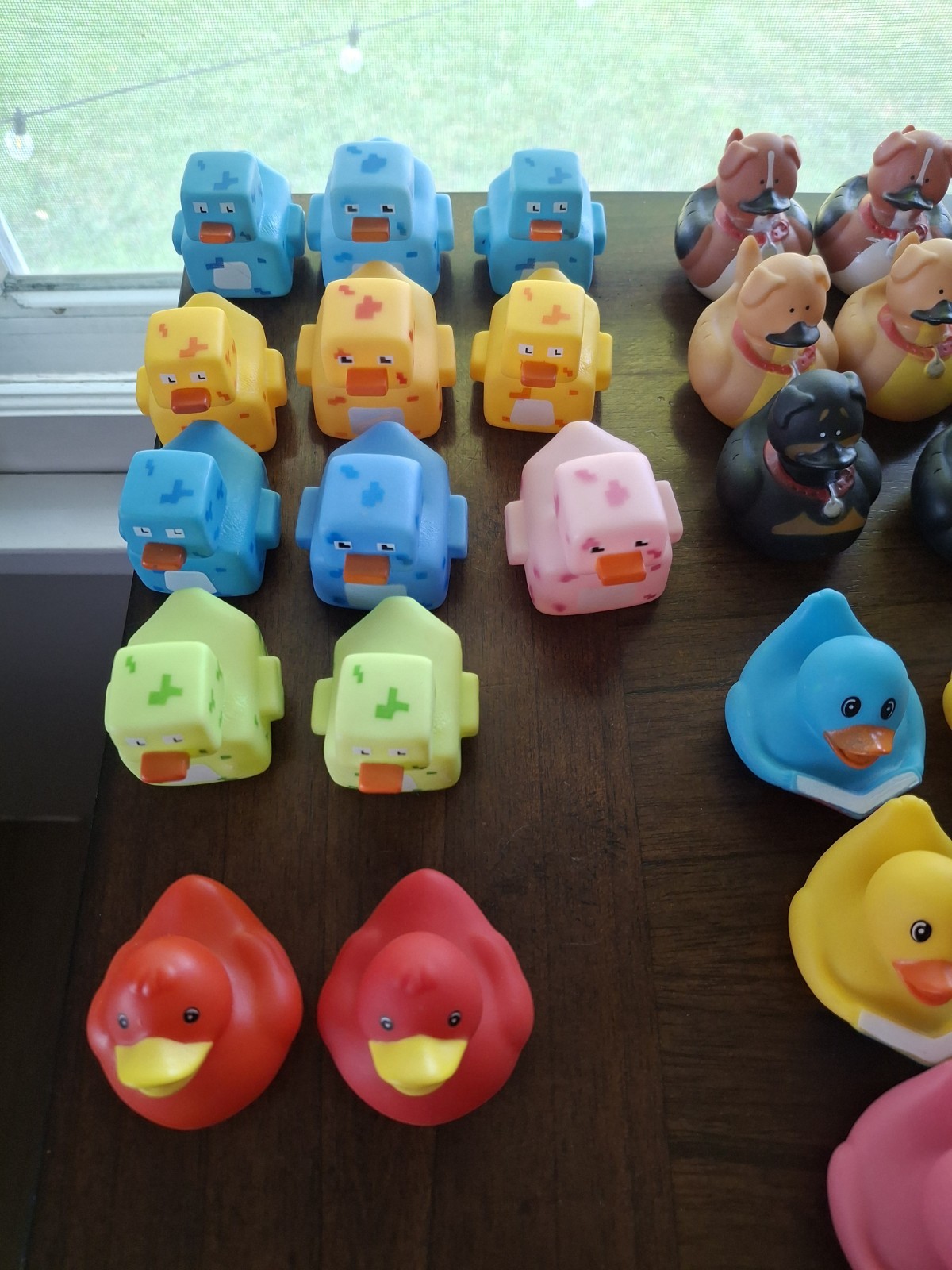 Large Collection (300) of assorted Rubber Ducks for Jeep “Ducking”/Party Favors