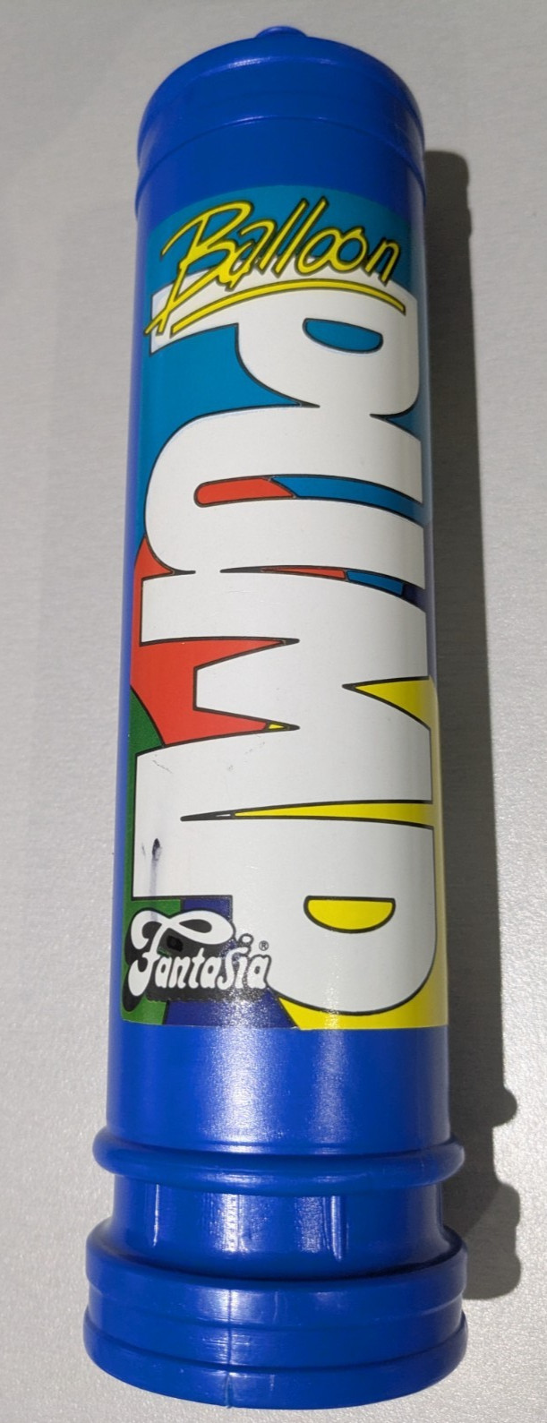 Vintage Retro Balloon Pump Plastic Tube Fantasia Made In England 21cm