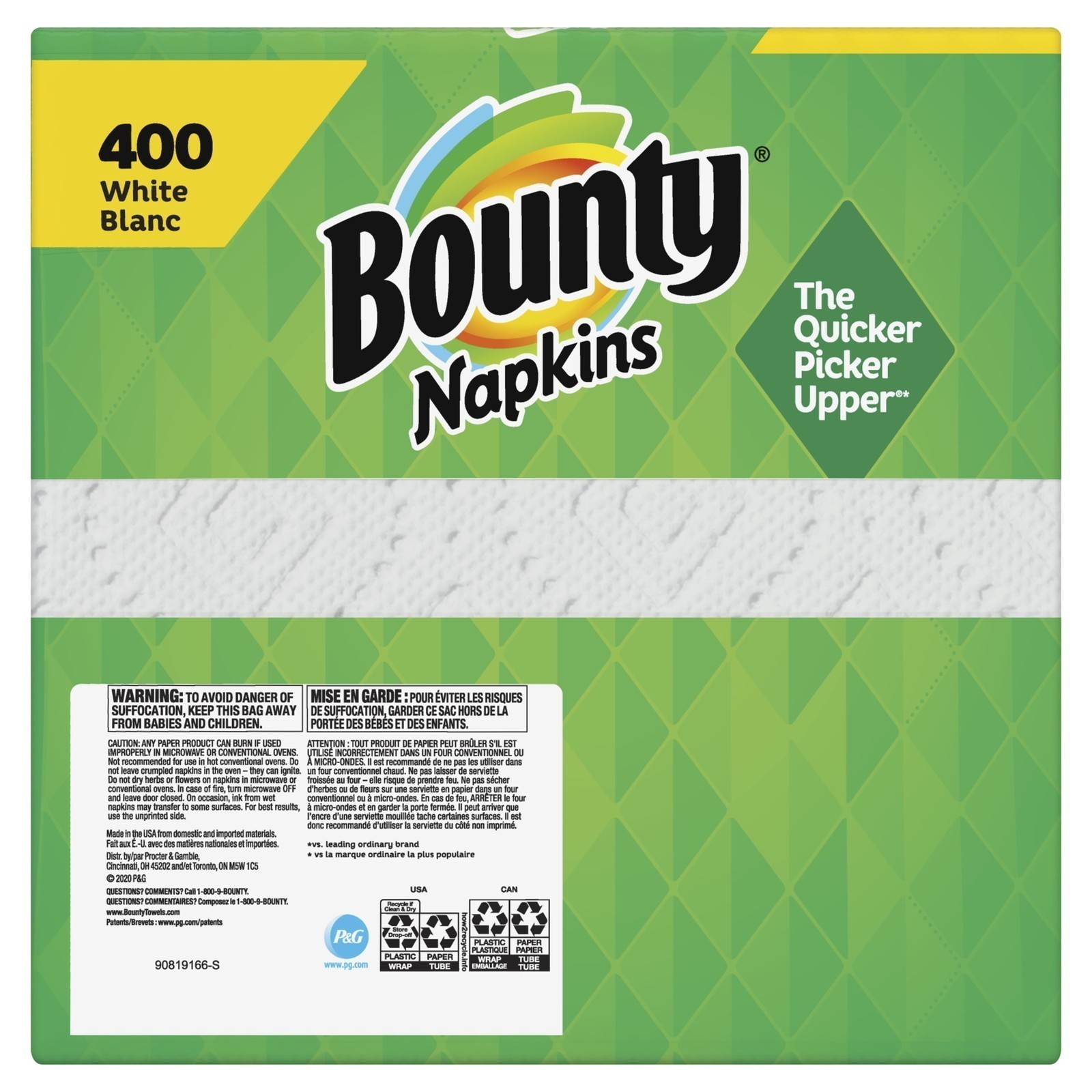 Paper Napkins 400 Count Family Meals House Dining Hotel Restaurant Tableware New