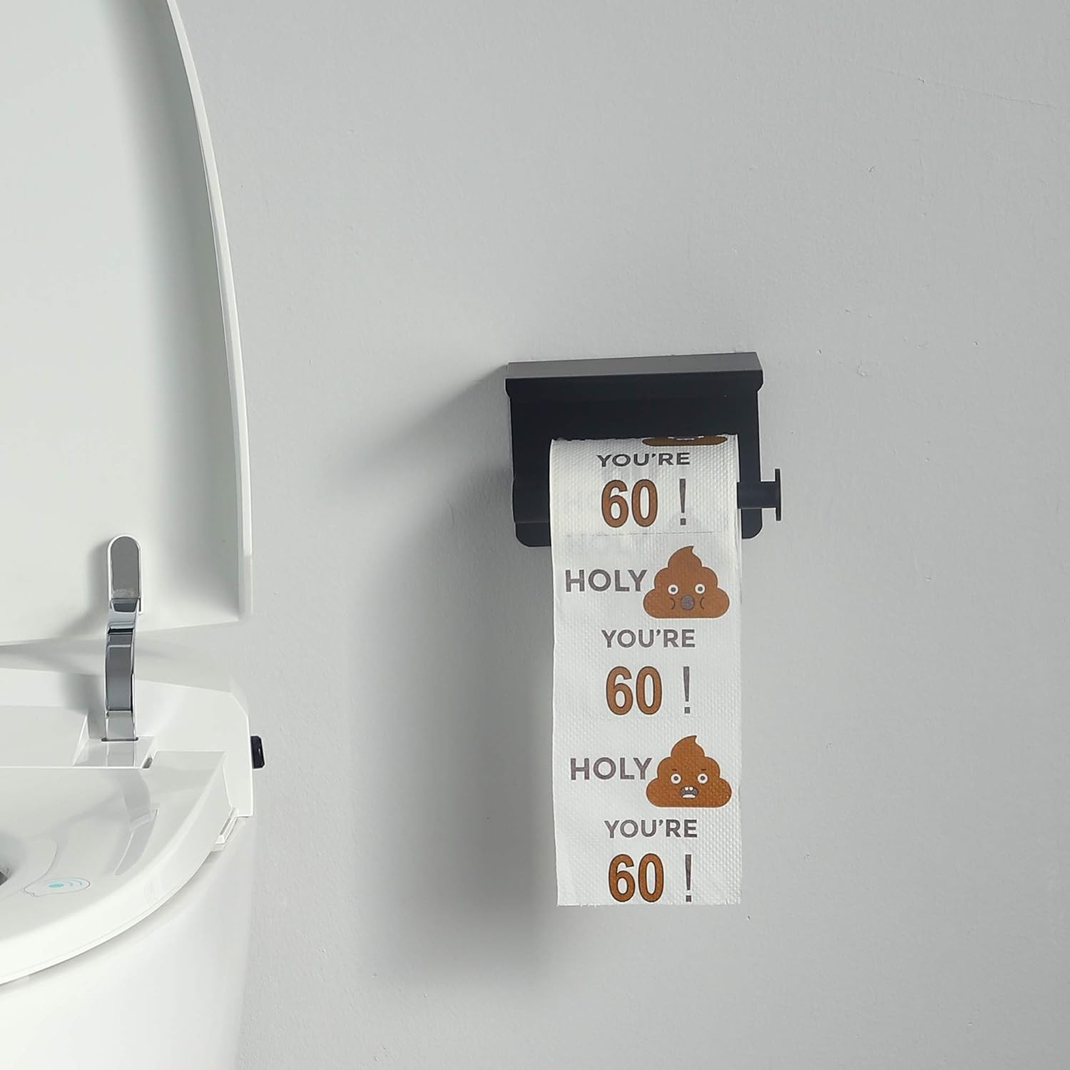 3-Ply Funny Toilet Paper Roll for 60th Birthday – Laughter and Fun Guaranteed