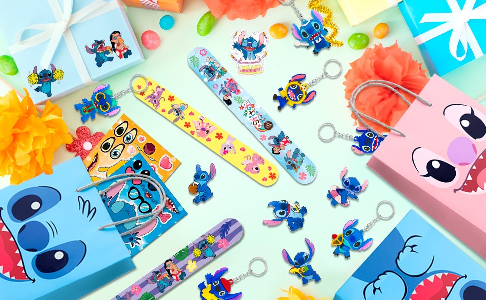 Lilo & Stitch Party Bag Fillers 110 Pcs Stitch Party Favors Gift Bags Supplies