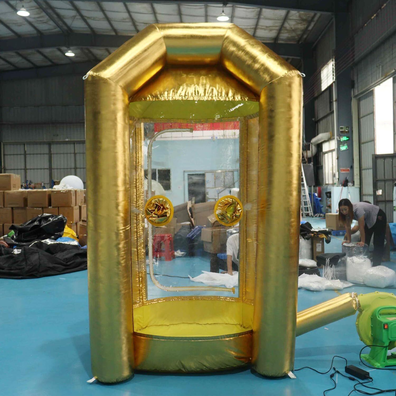 Inflatable Money Machine Booth Cash Cube Machine Money Grab Machine Game Events