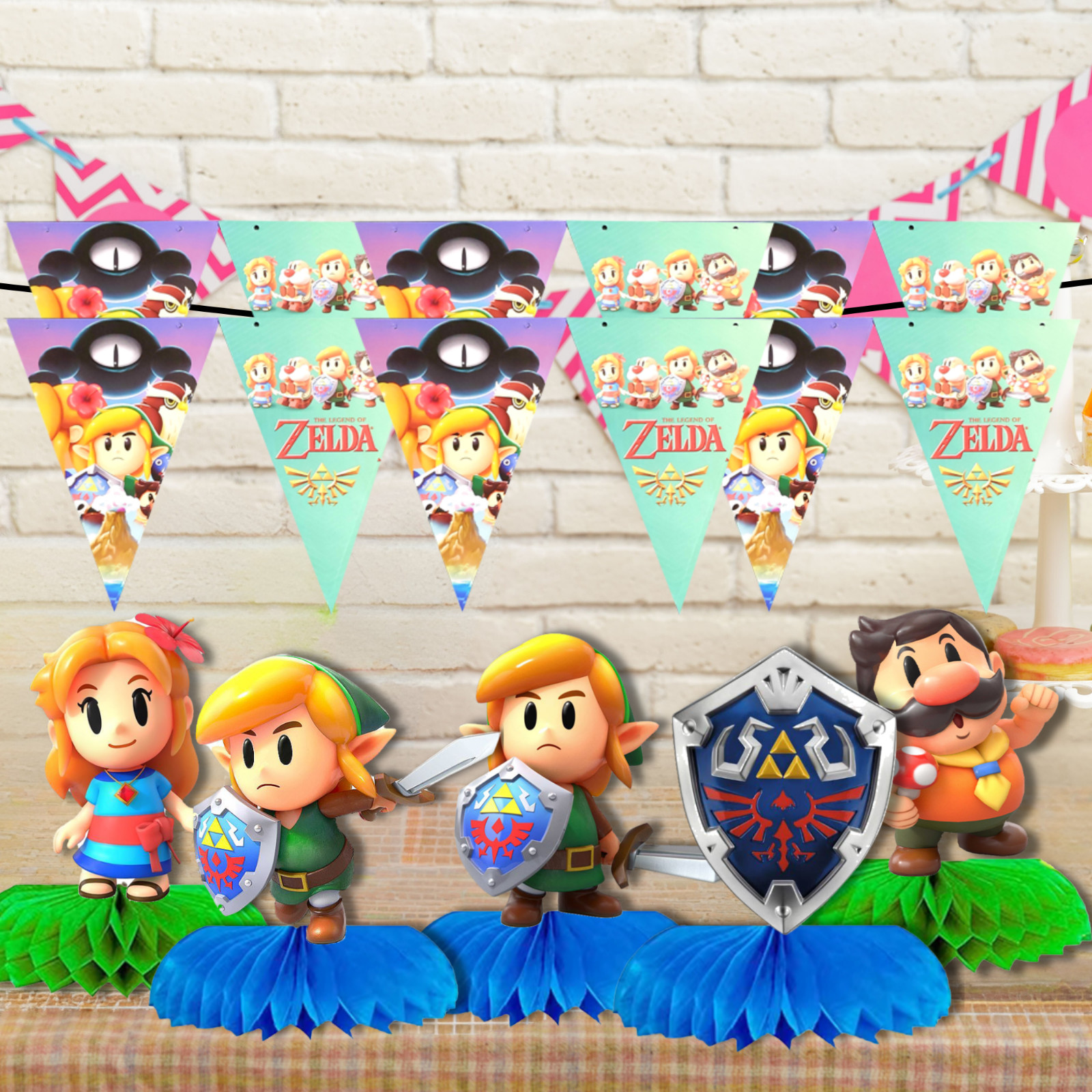 THE LEGEND OF ZELDA birthday party supplies favor centerpiece decoration event