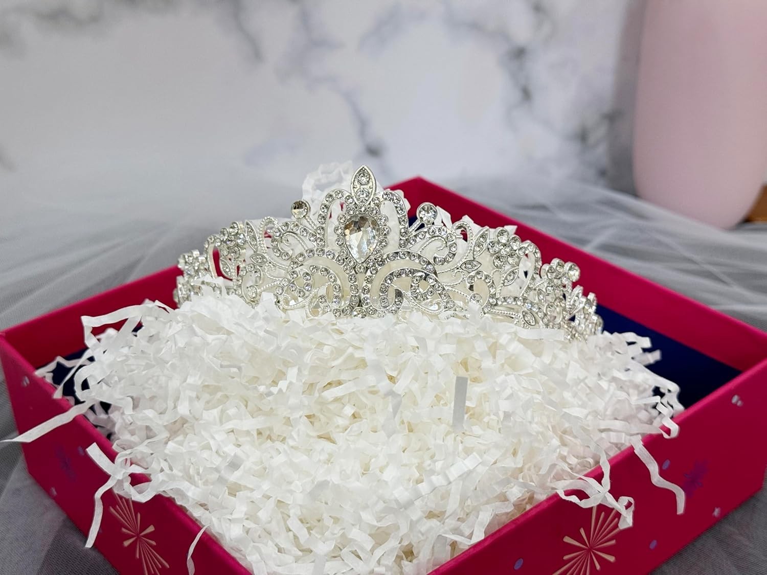 3 Pcs Bachelorette Party Decorations Bridal Shower Crown, Bride to Be Sash&Ve…