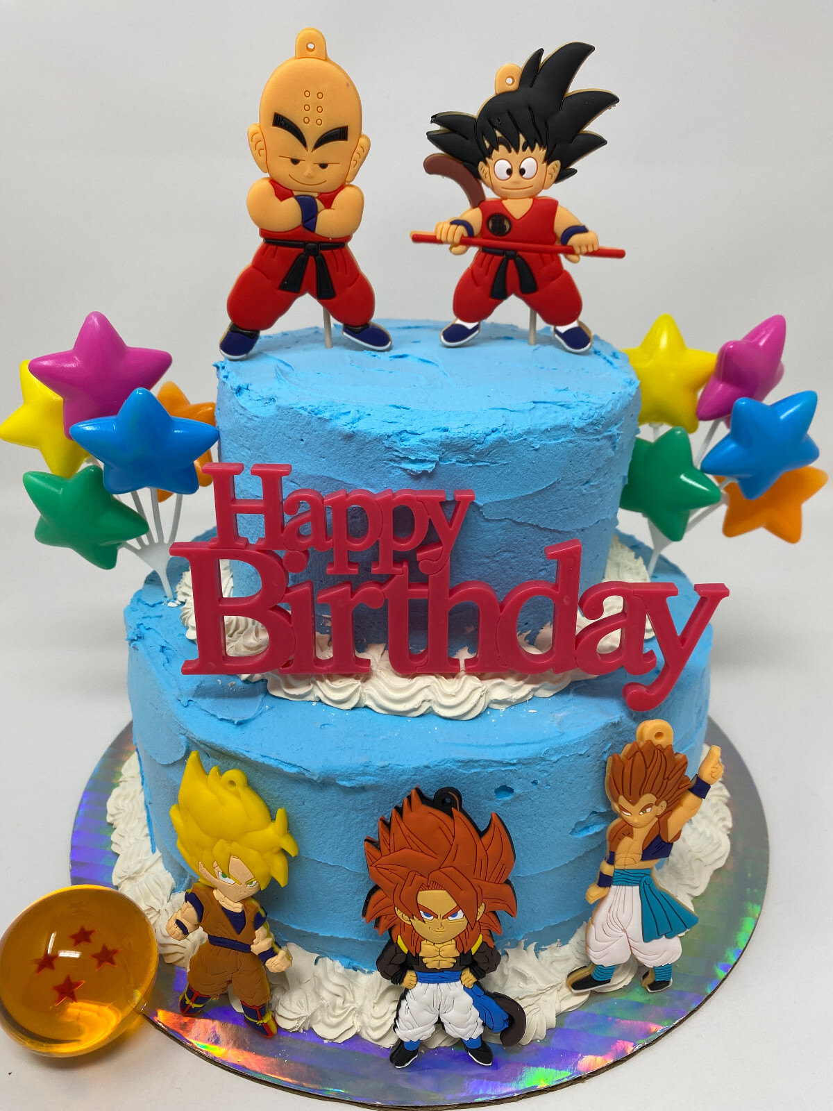 Dragon Ball Z ~ Cake Topper Set ~ BRAND NEW ~ Vegeta, Gohan, and