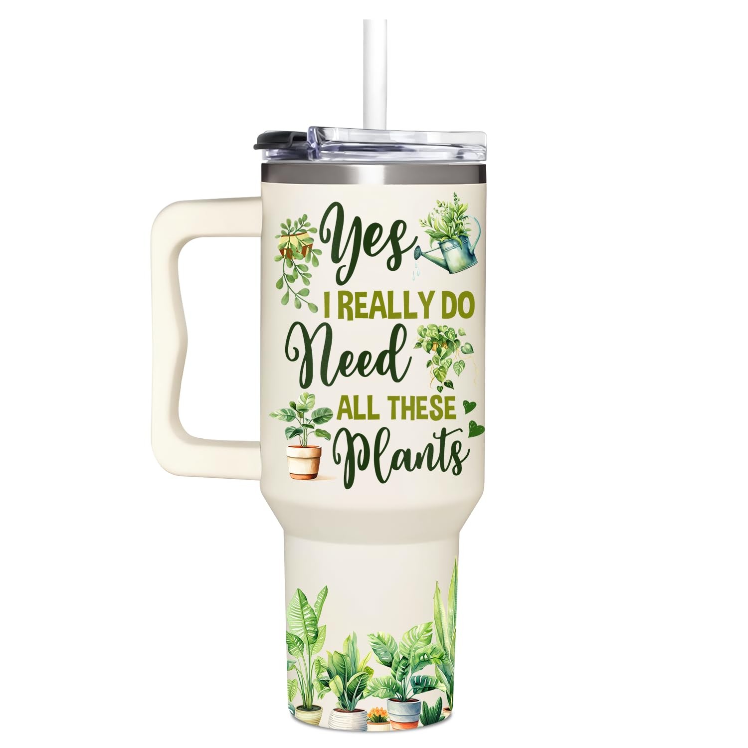 AT2Z GLOBAL Gardening Gifts For Women – 40 Ounces, Plant