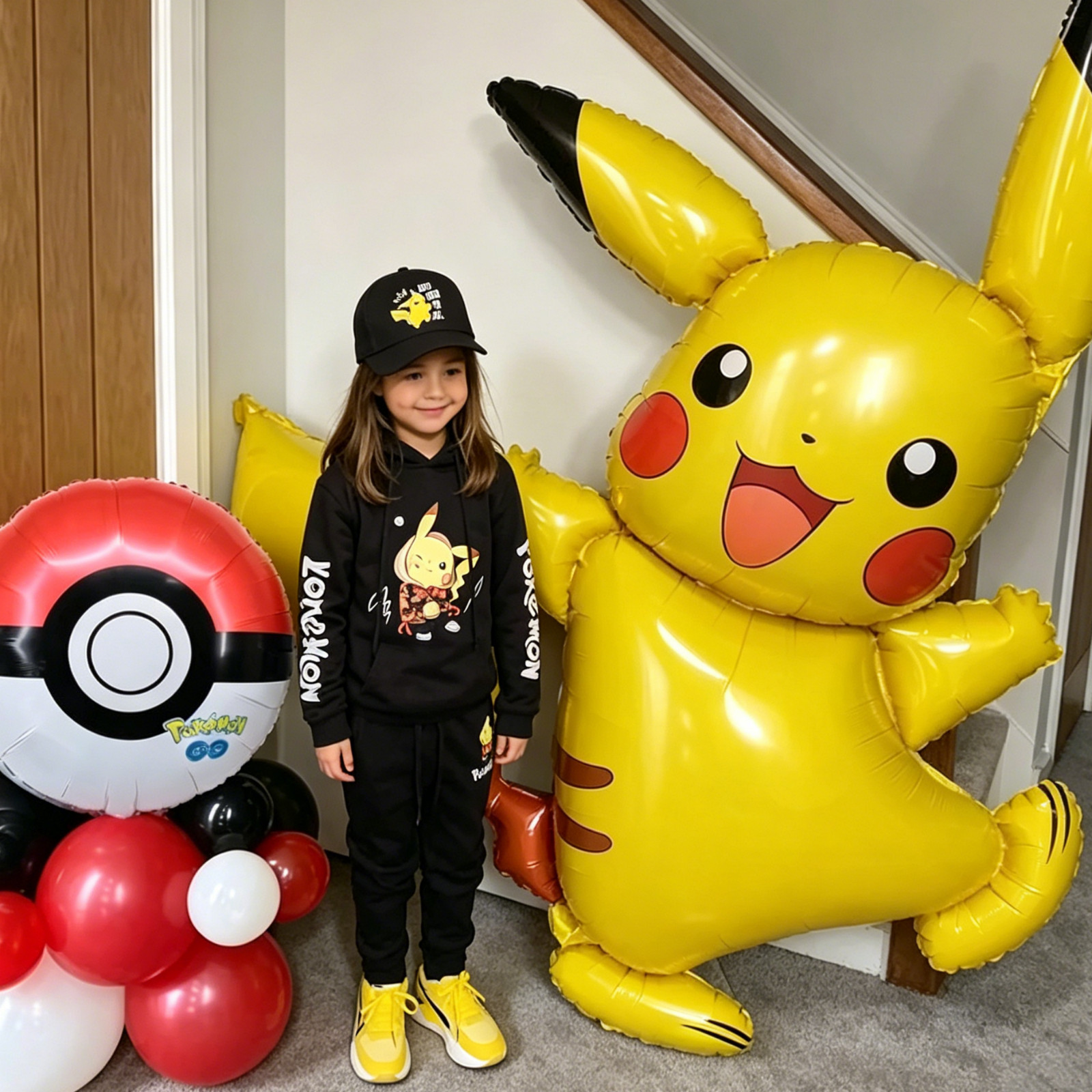 Pokemon Theme Foil Balloon Birthday Party Decoration Kids Baby Shower Balloon