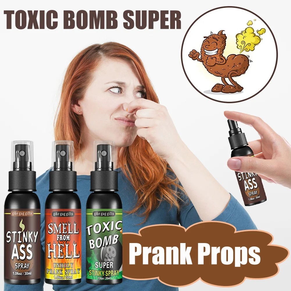 Liquid Fart Spray Stink Bomb Smelly Stinky Ass Toxic Bomb Crap Gag Prank Joke