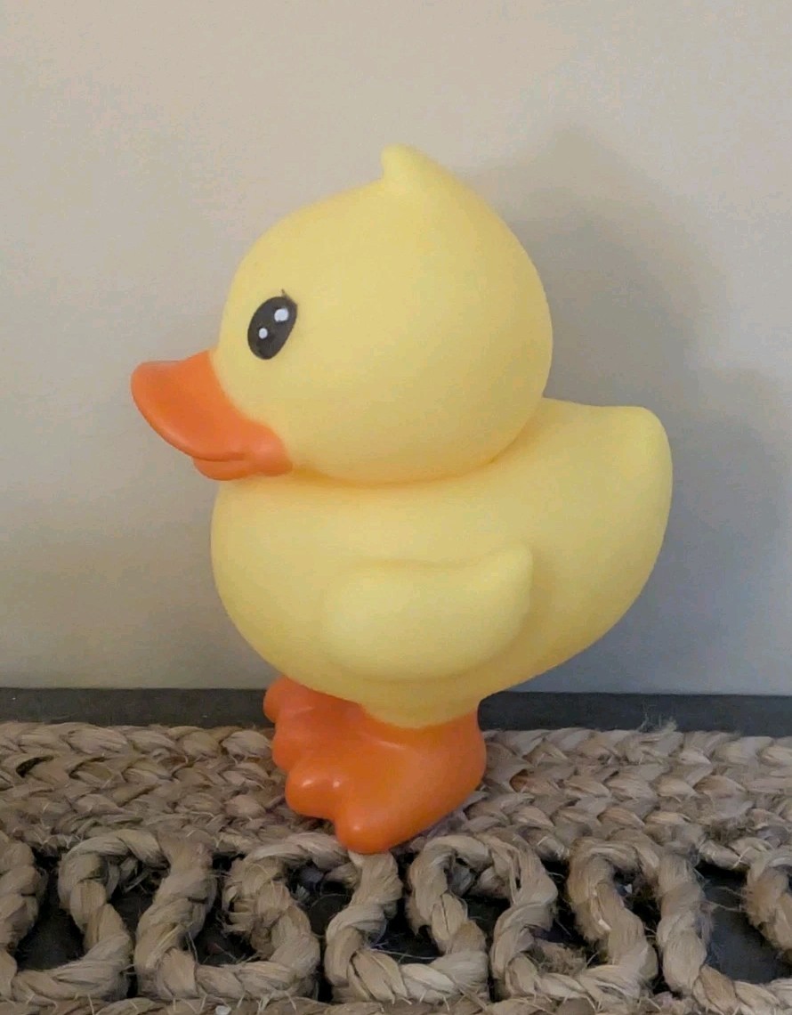 Jumbo Rubber Duck Bath Toy, Easter Basket, Giant Ducks Big Jeep Duckie 7″x 5″