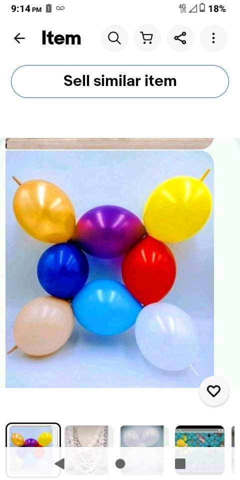 Qualatex 6″ (300) & 12″(700) Q-Links U-Pic Colors total = (1000) in description