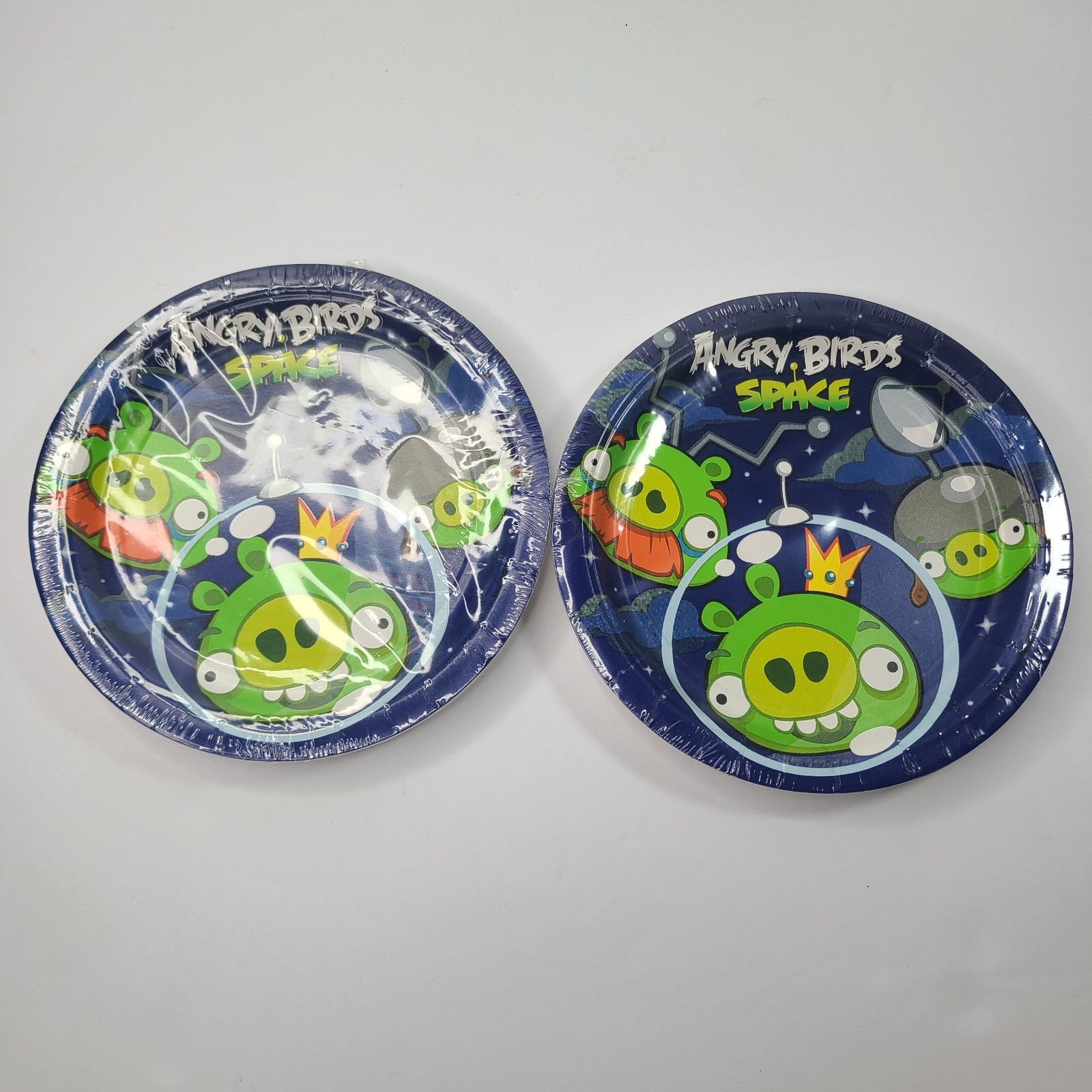 Angry Birds Green Pigs Space Paper Plates 7″ & Napkin Party Birthday Decoration