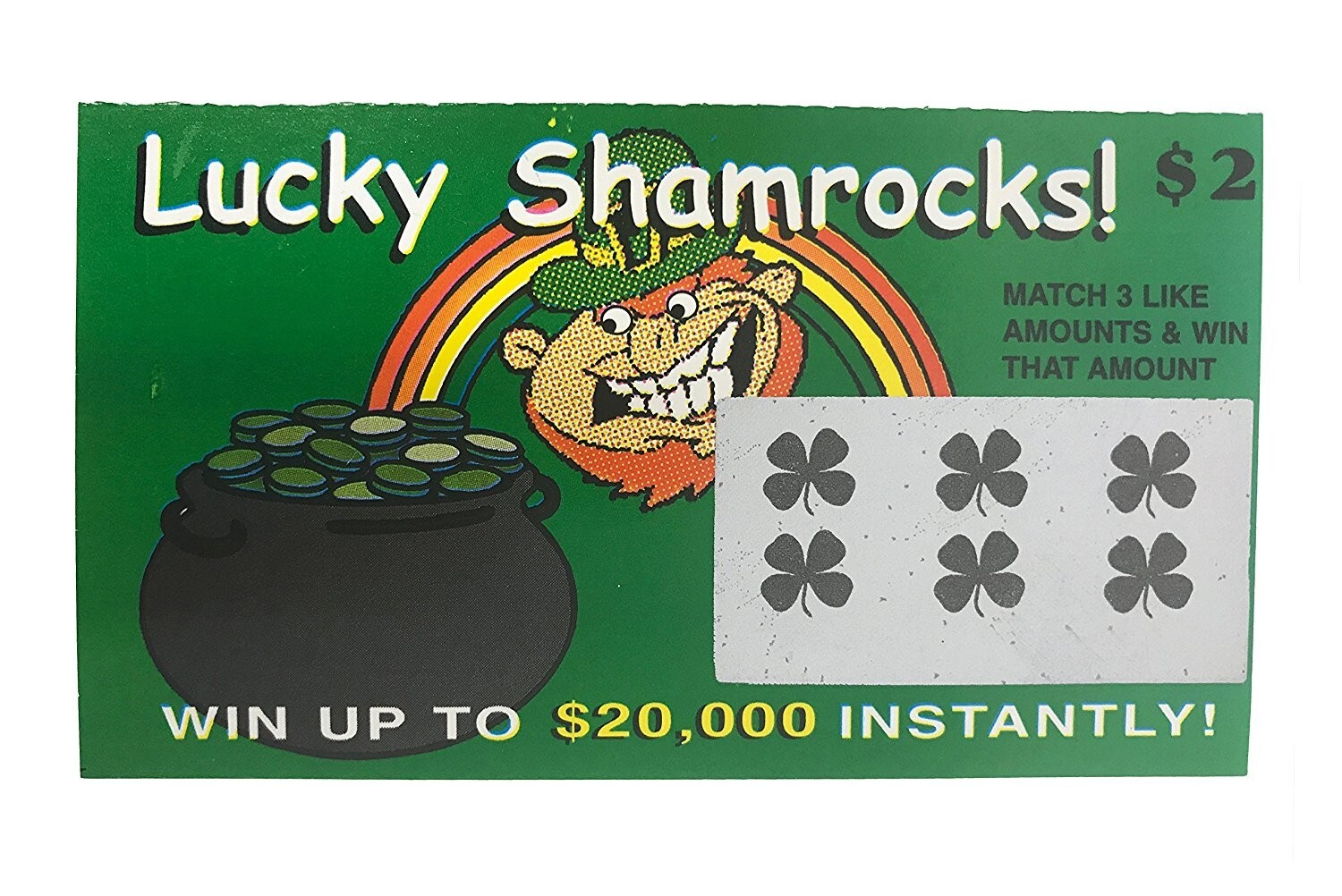 10 Pack FAKE LOTTERY TICKETS- Prank Gag Gift Phony Lotto Tickets-Great For Jokes