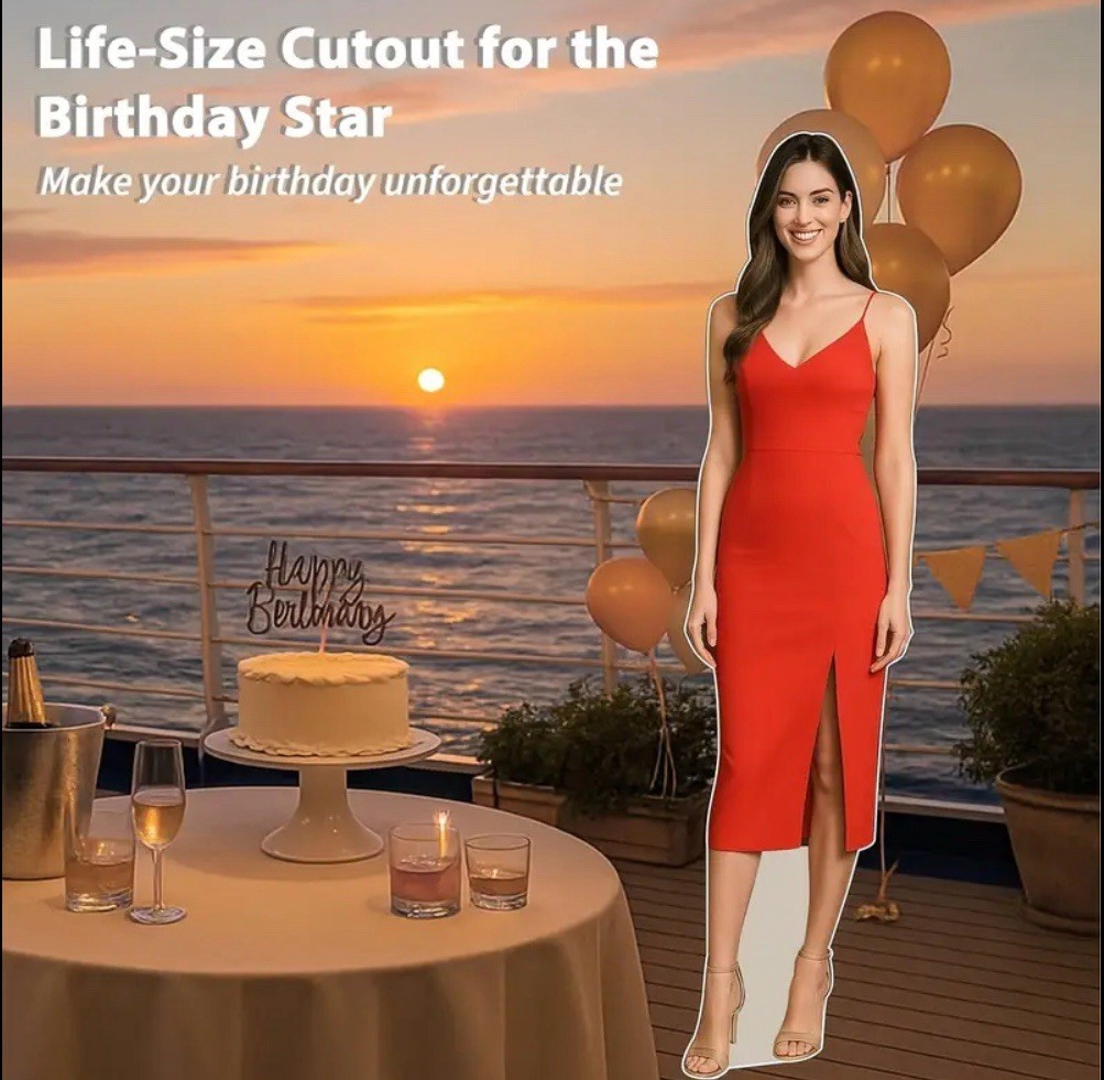 Custom life-size standees – Personalized full-body pho